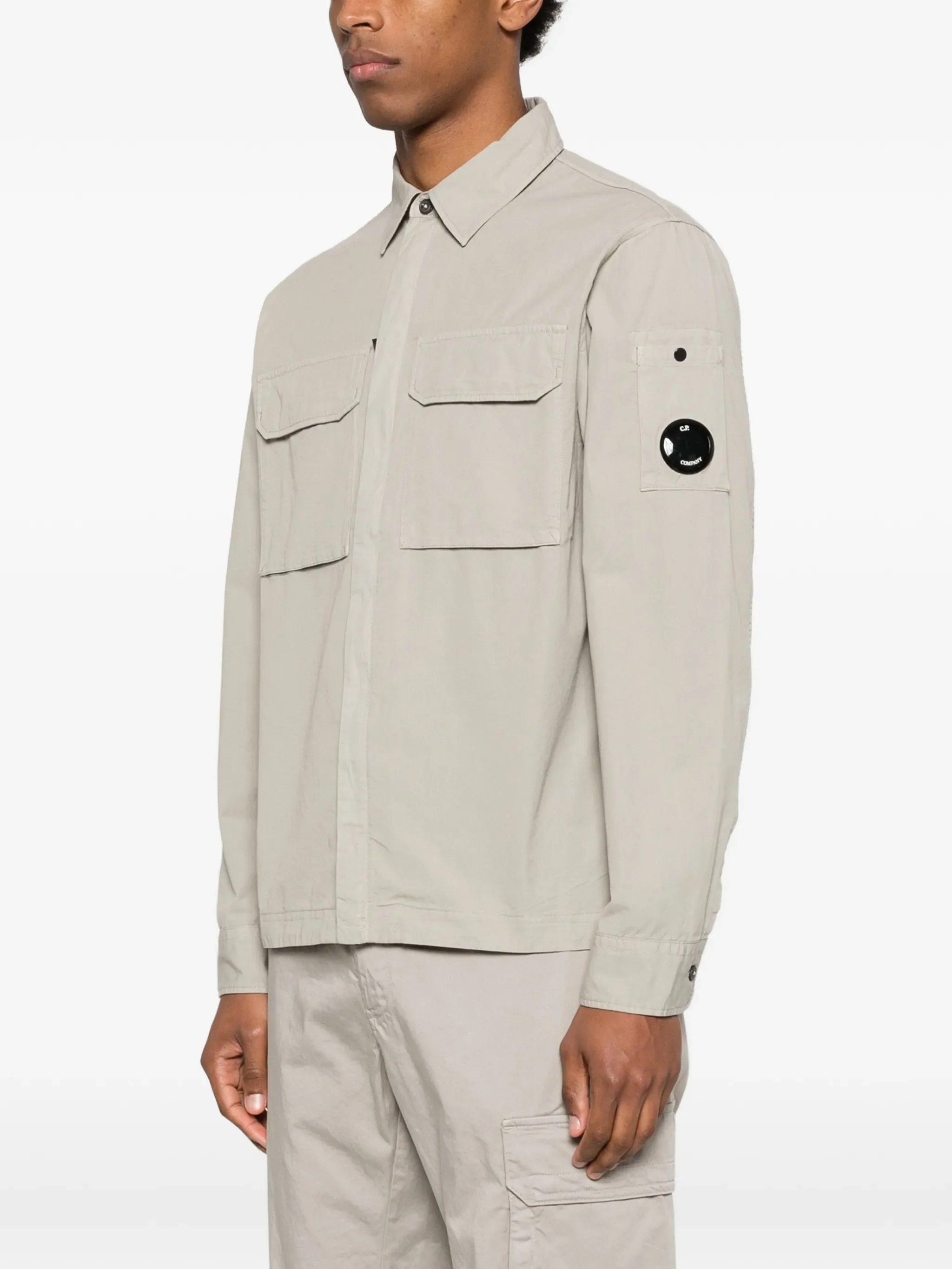 DOVE COTTON OVERSHIRT - Image 2