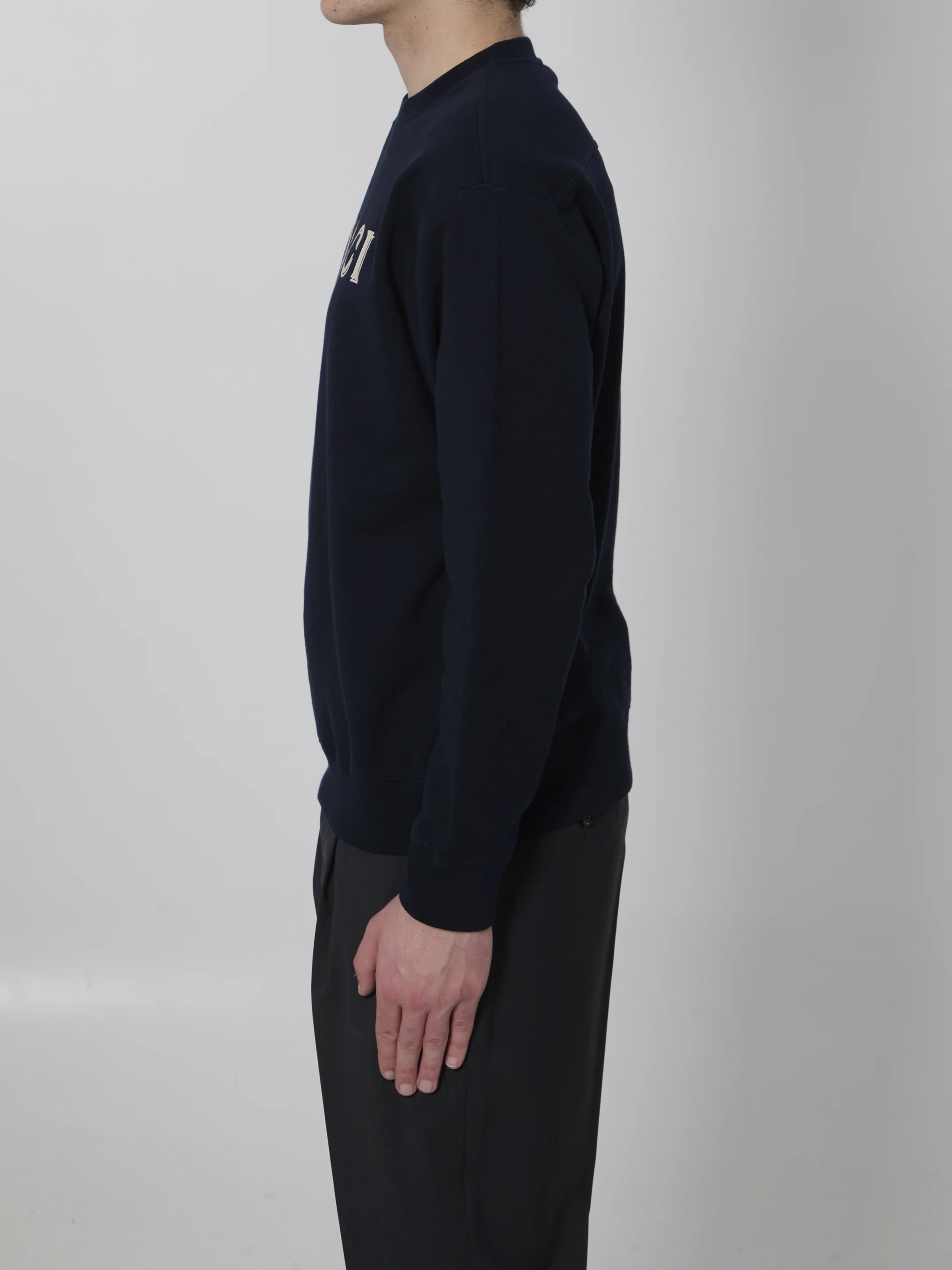 Embroidered jersey sweatshirt - Image 3