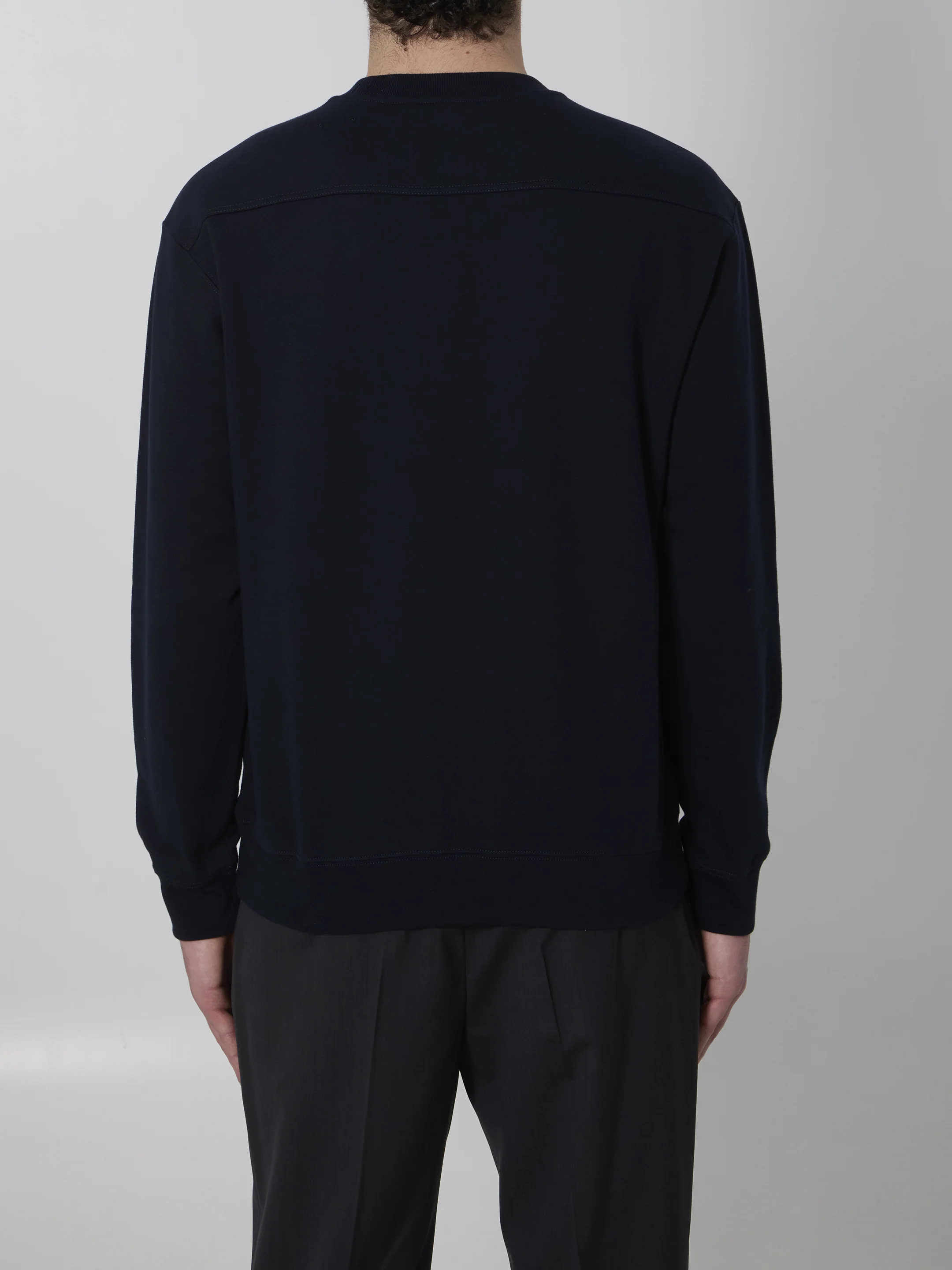 Embroidered jersey sweatshirt - Image 4
