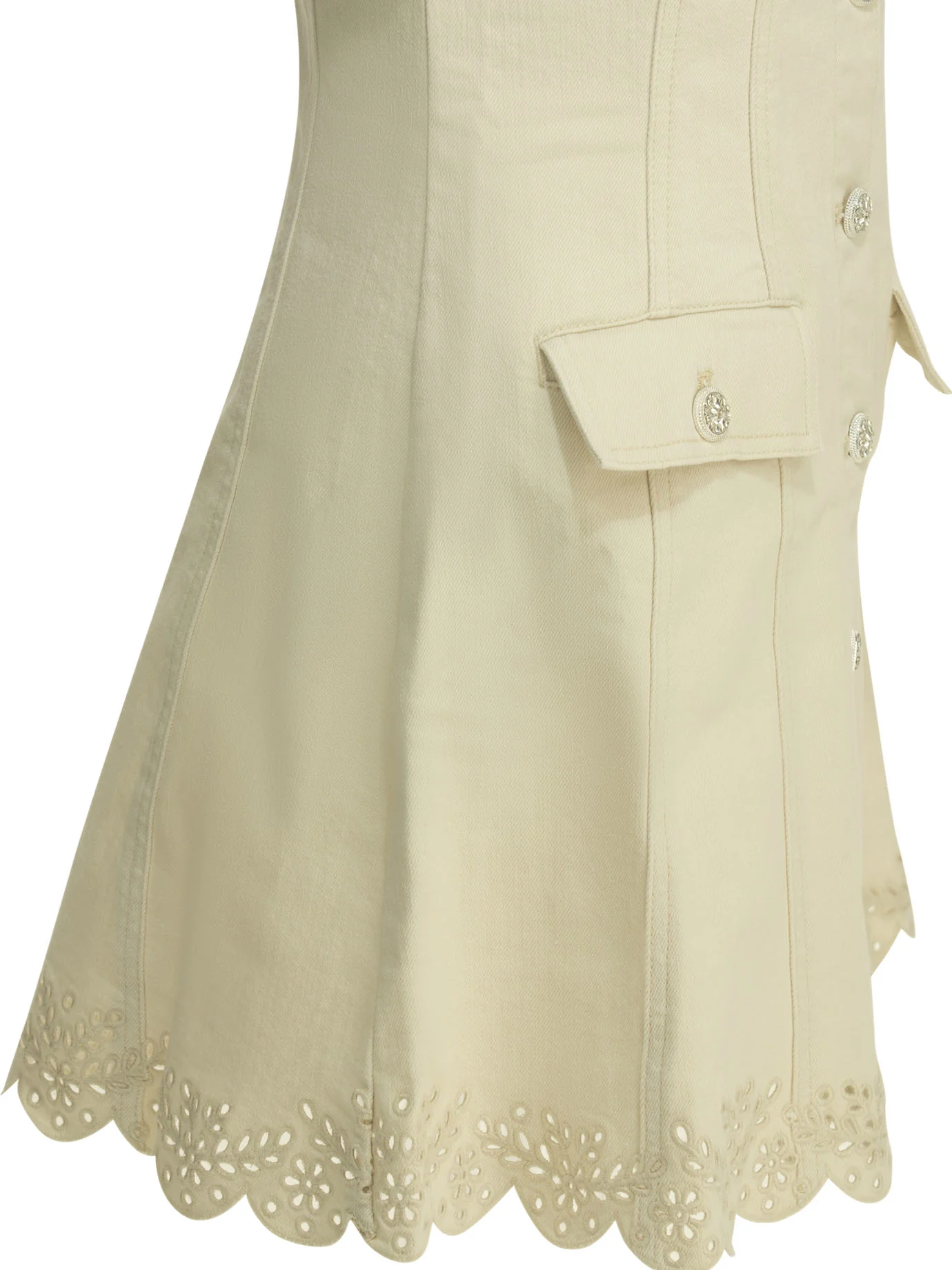 EMBROIDERED SHORT DRESS - Image 4