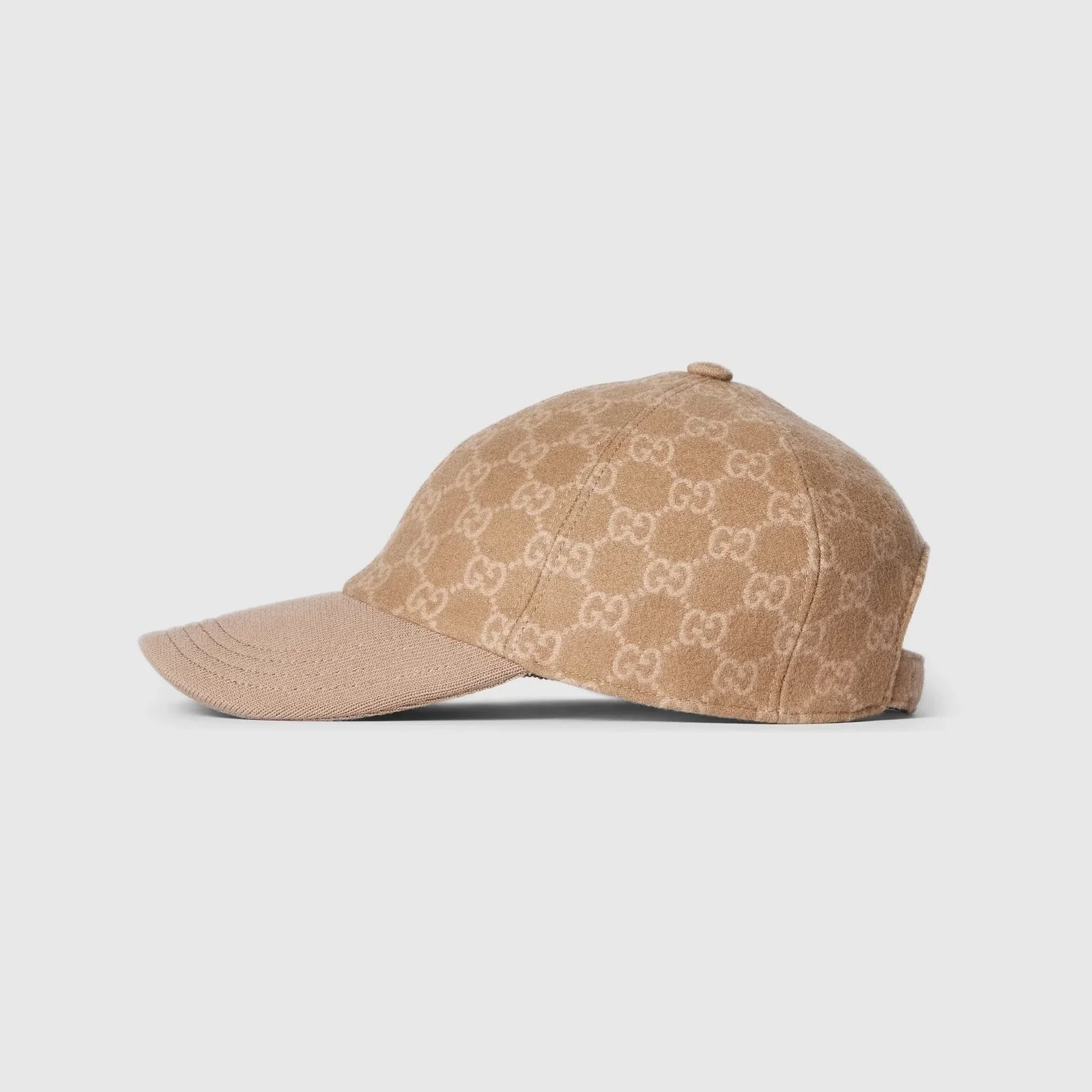 EMBROIDERED WOOL BASEBALL CAP - Image 2