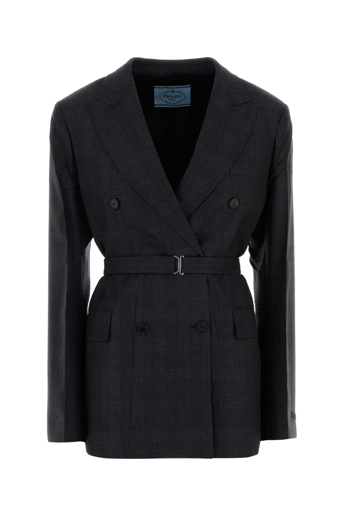 EMBROIDERED WOOL BLAZER