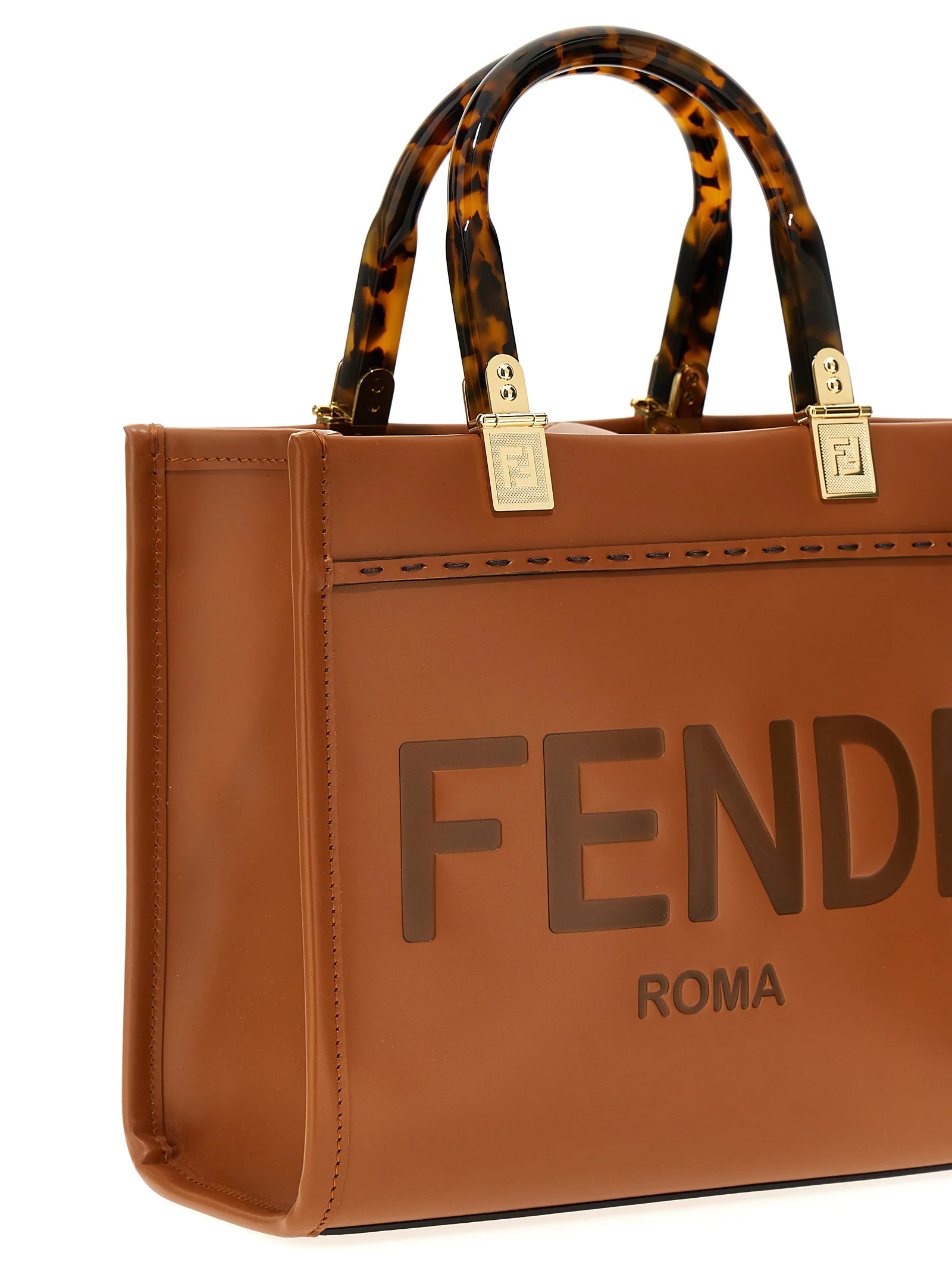 'Fendi Sunshine Small' handbag - Image 3
