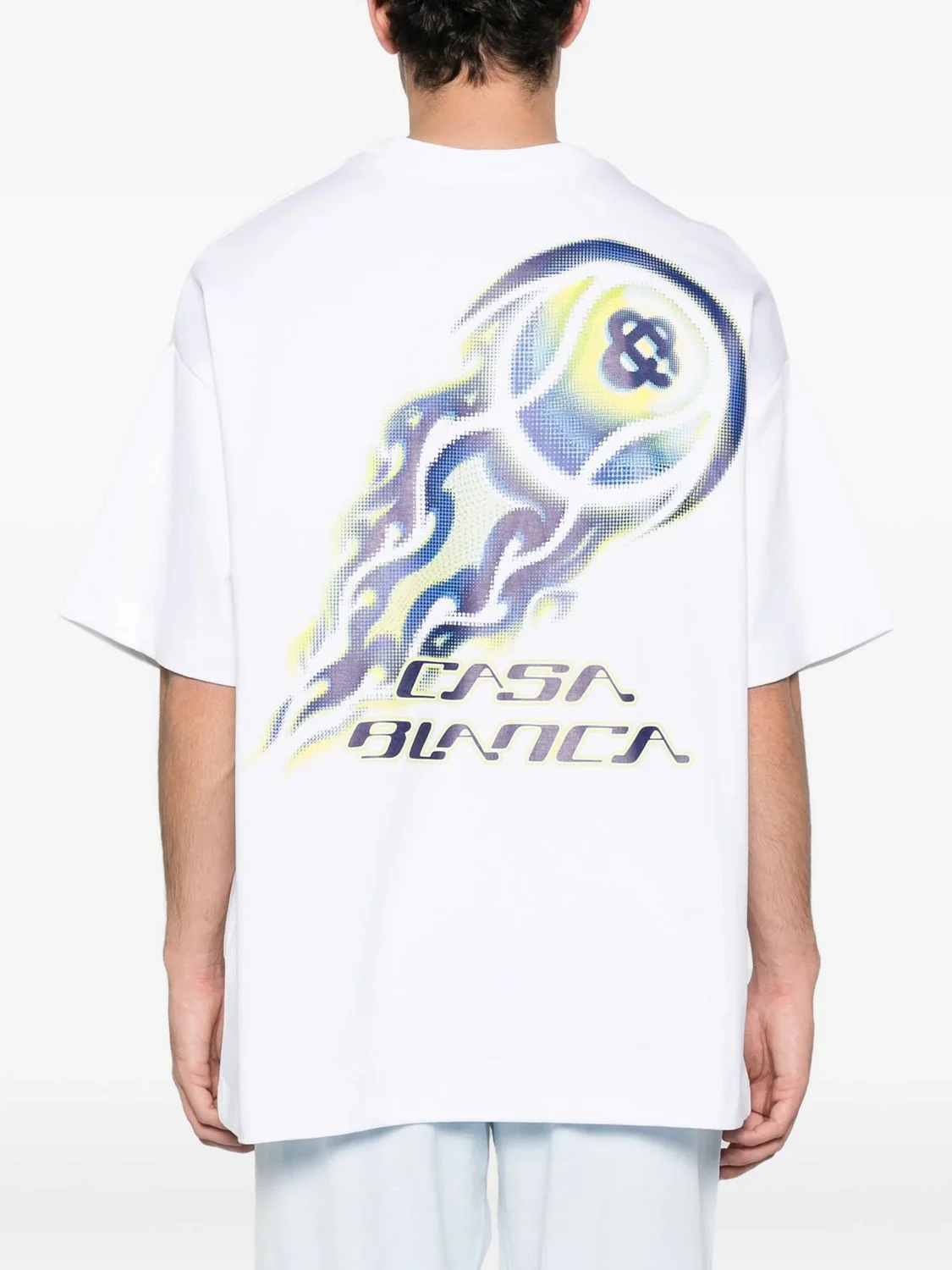 FLAMING TENNIS BALL OVERSIZED TEE - Image 2