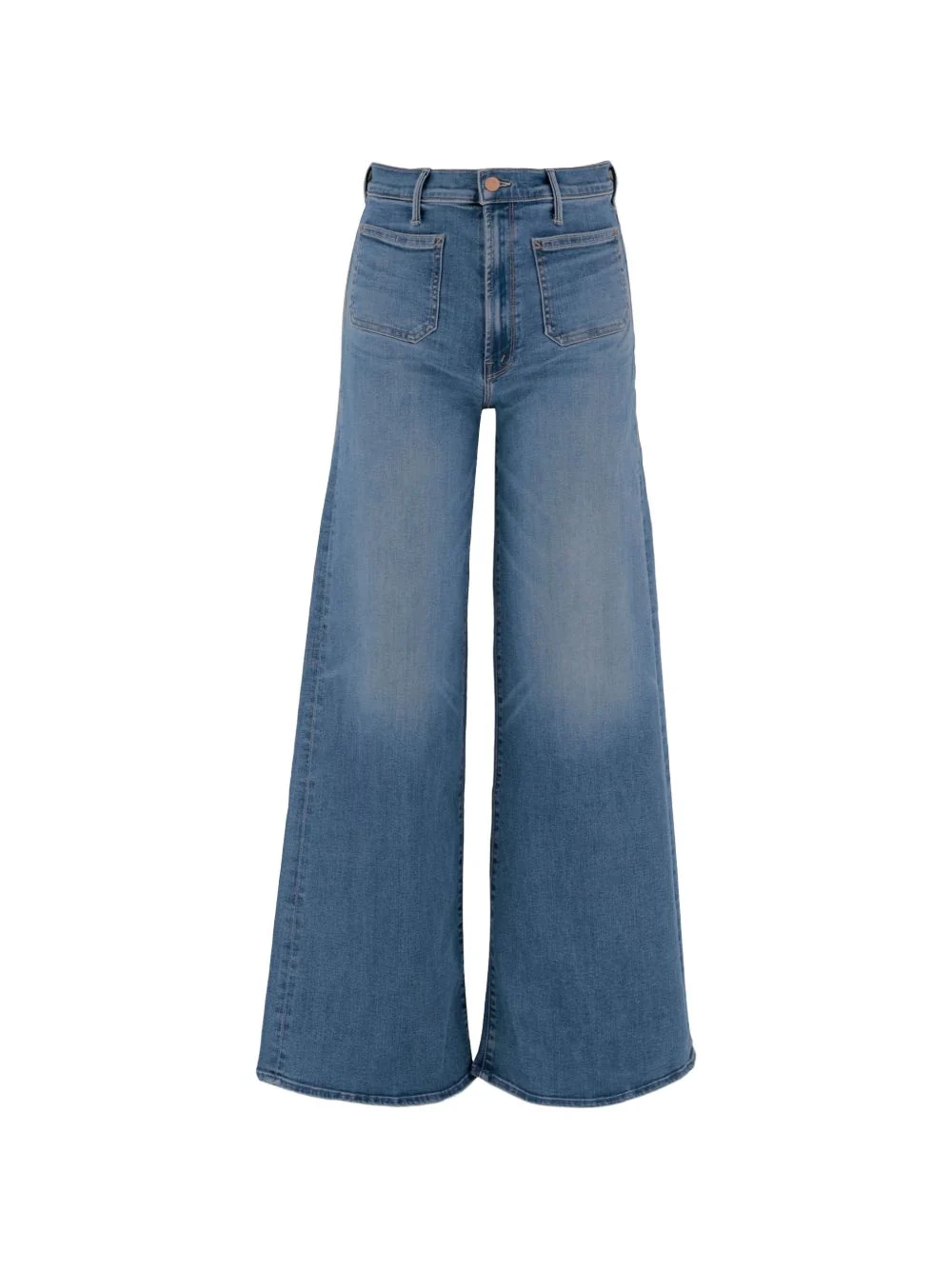 FLARED LEG DENIM JEANS