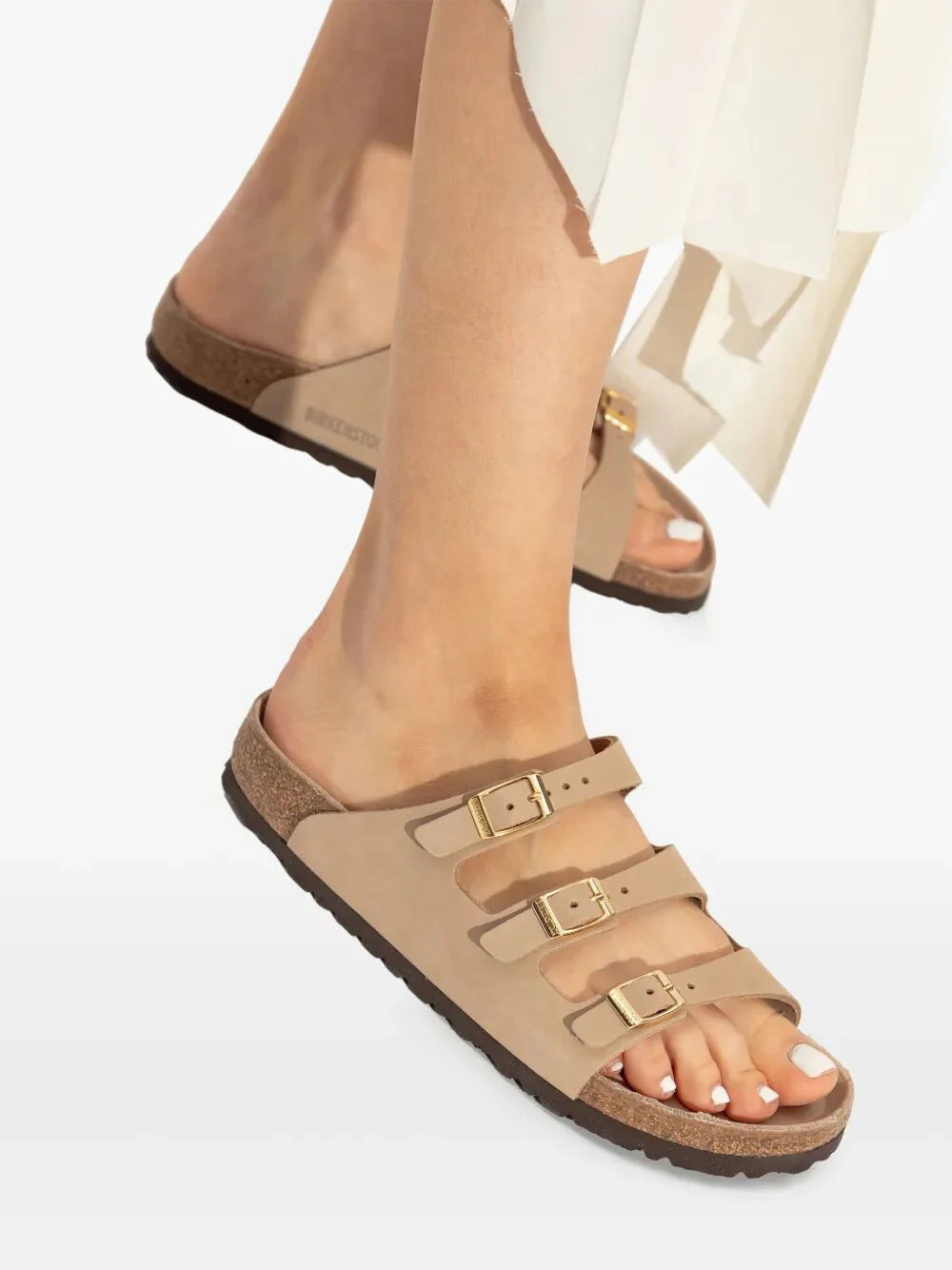 "FLORIDA HEX" NUBUCK LEATHER CALZATA S SLIPPERS - Image 2