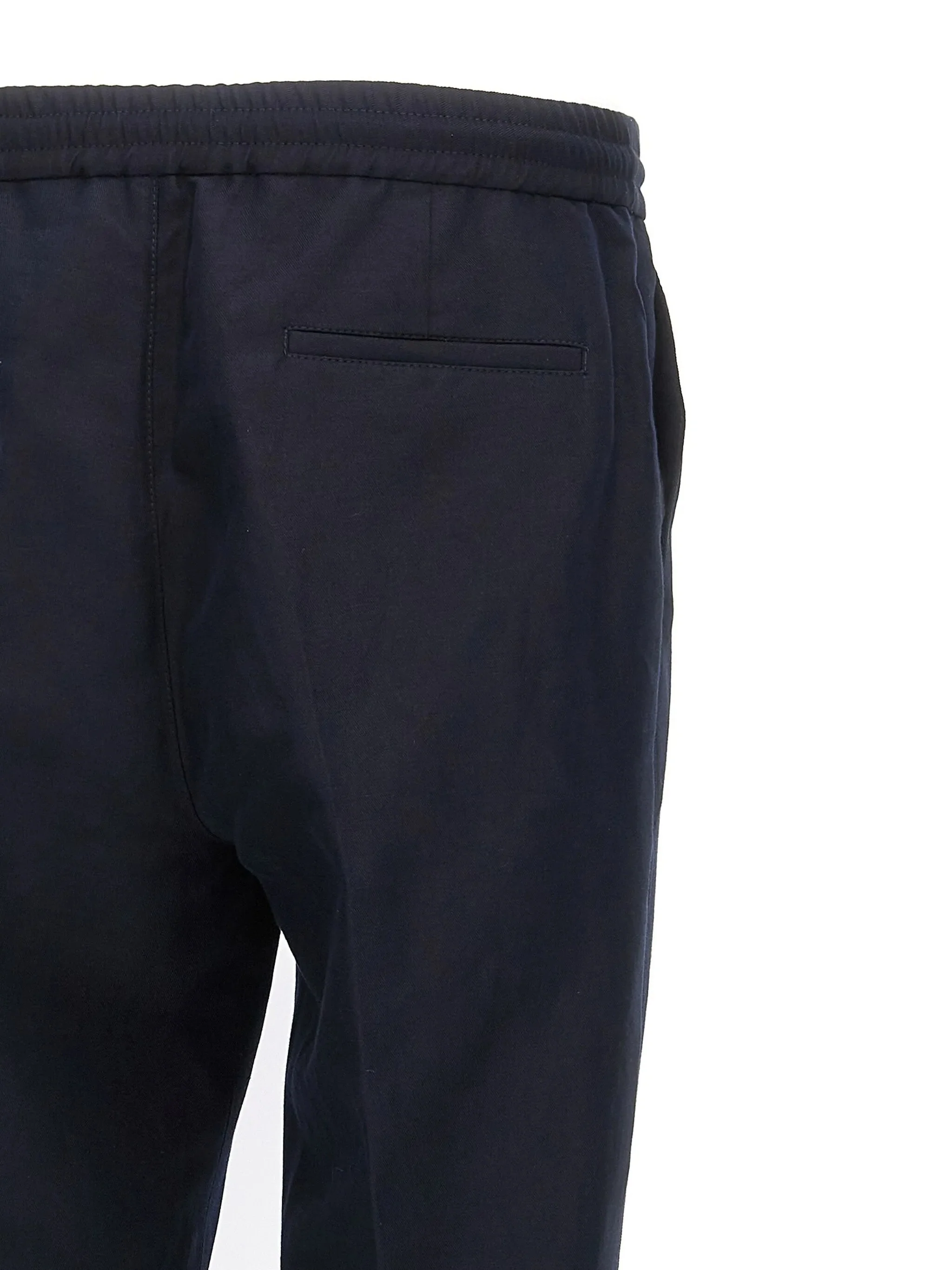 GABARDINE DRAWSTRING TROUSERS - Image 4
