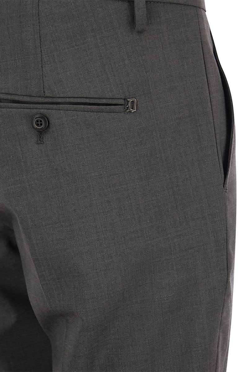 GAUBERT - FRESH WOOL TROUSERS - Image 4