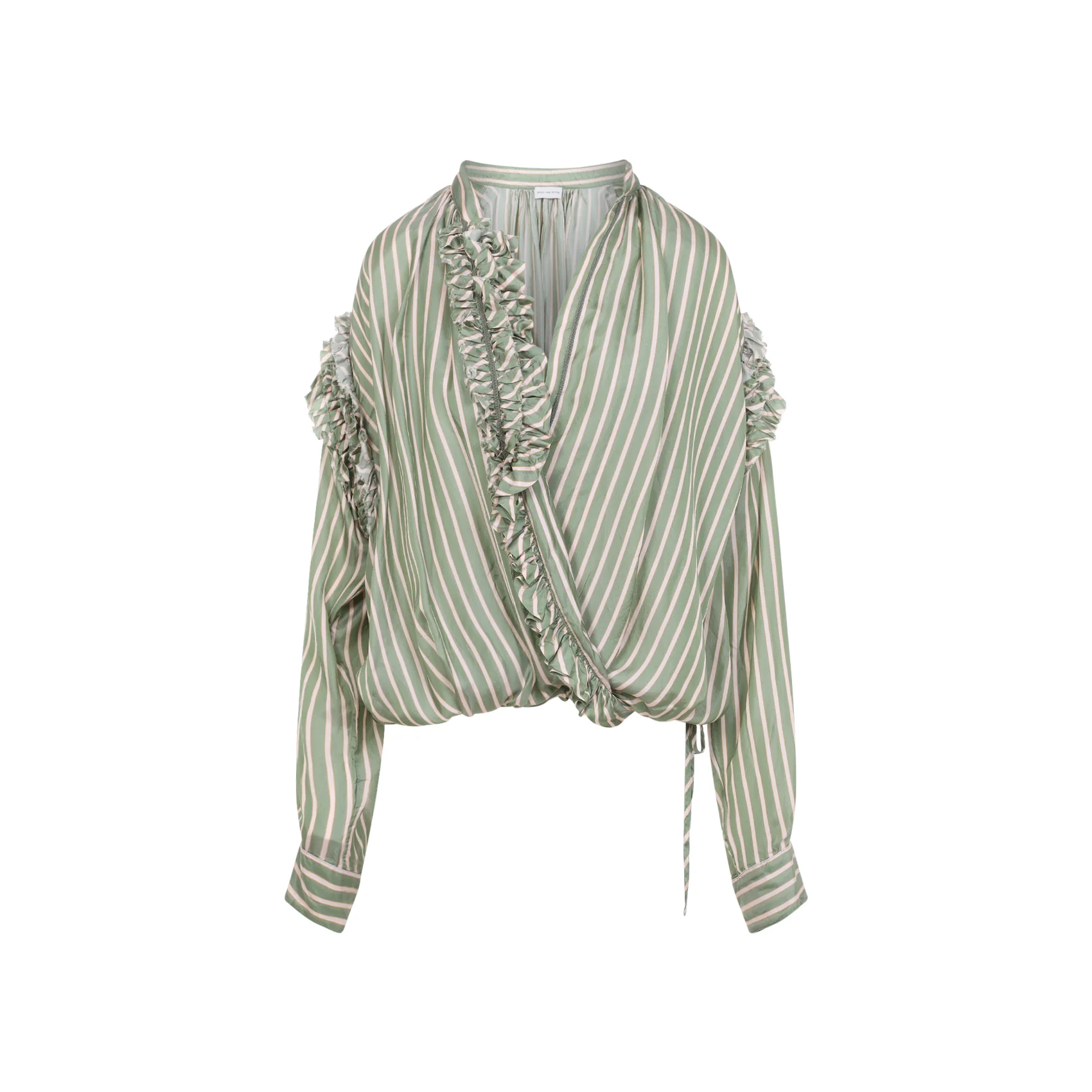 GREEN CENVER BIS CUPRO SHIRT