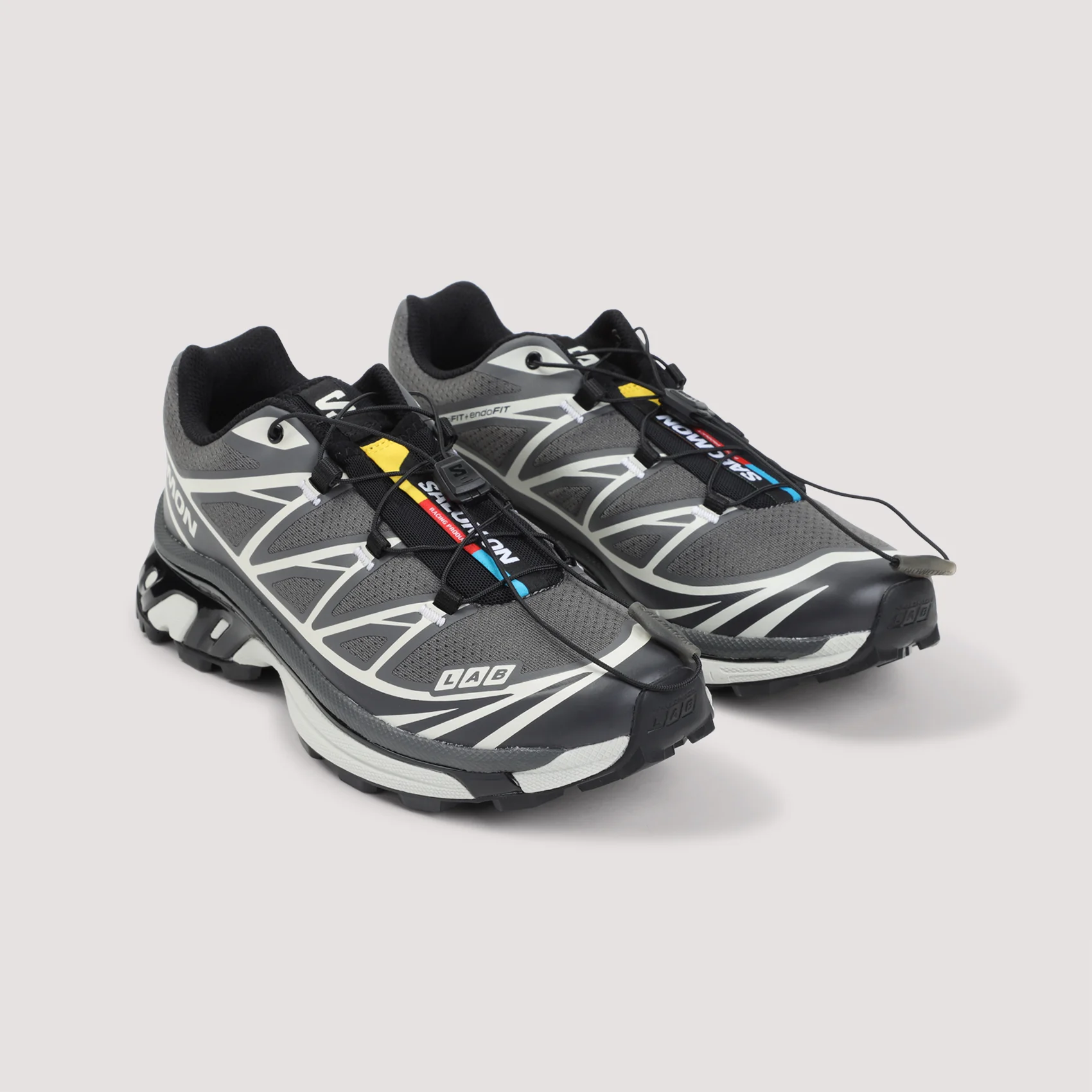 GREY XT-6 TEXTILE SNEAKERS - Image 4