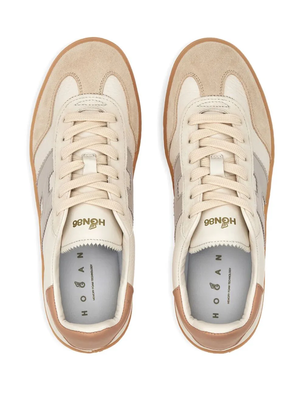 HOGAN COOL SMOOTH LEATHER AND SUEDE SNEAKERS - Image 5