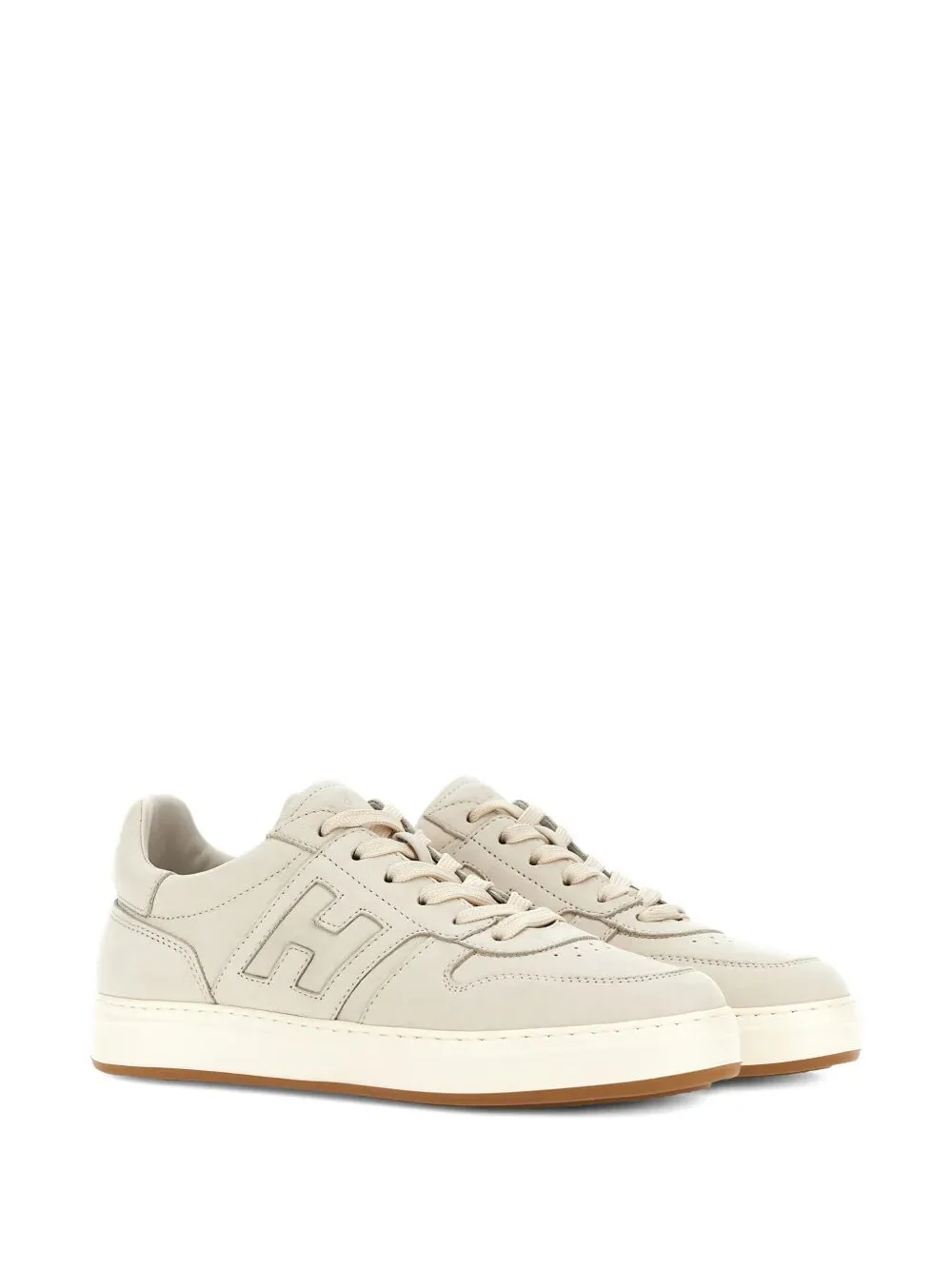 HOGAN H-TV NUBUCK LEATHER SNEAKERS - Image 2
