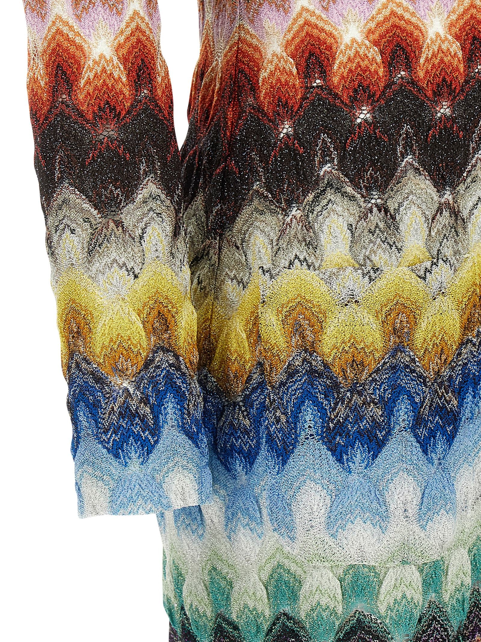 Lamé lace cardigan - Image 4