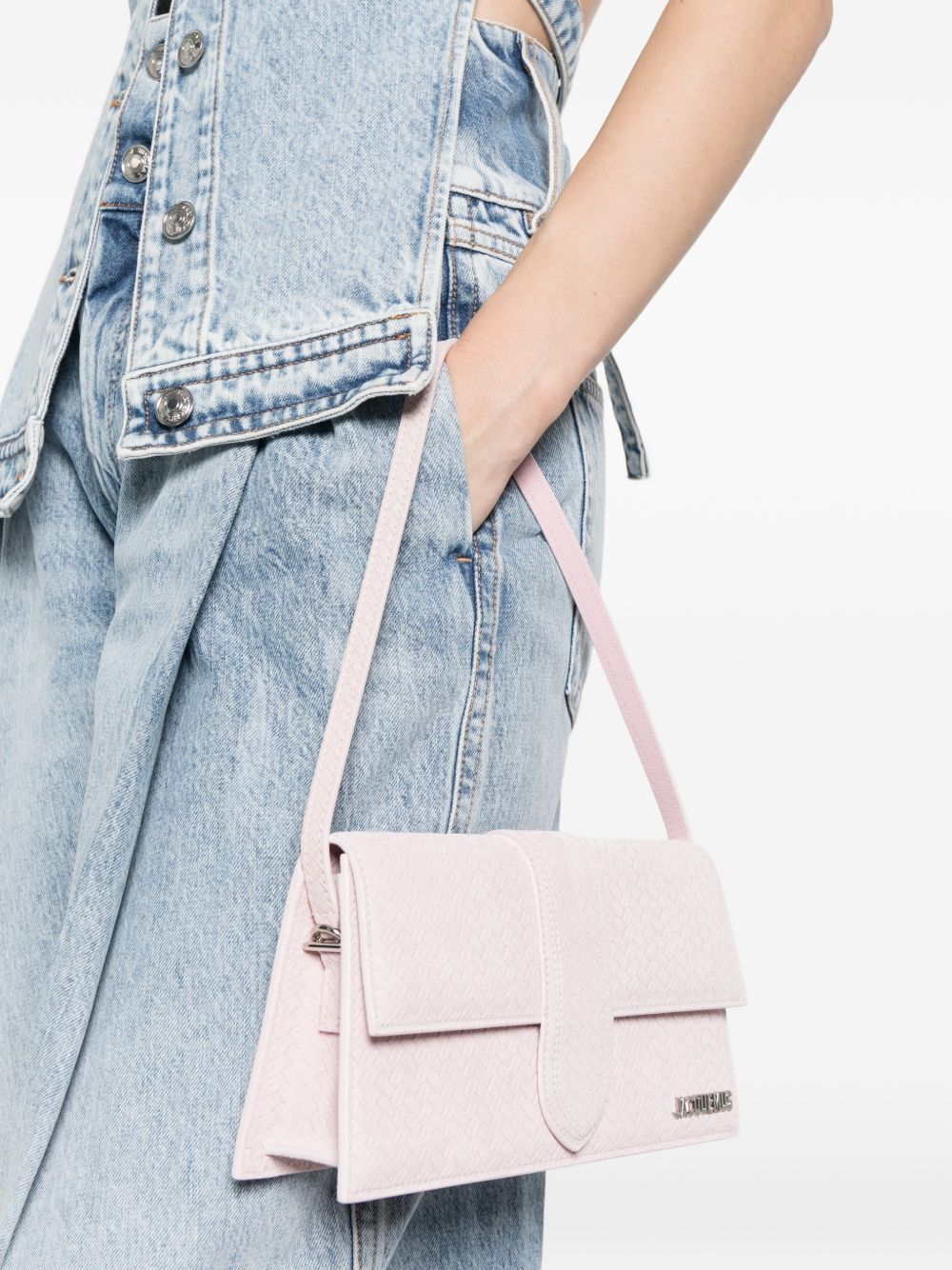 LE BAMBINO LONG LEATHER SHOULDER BAG - Image 5