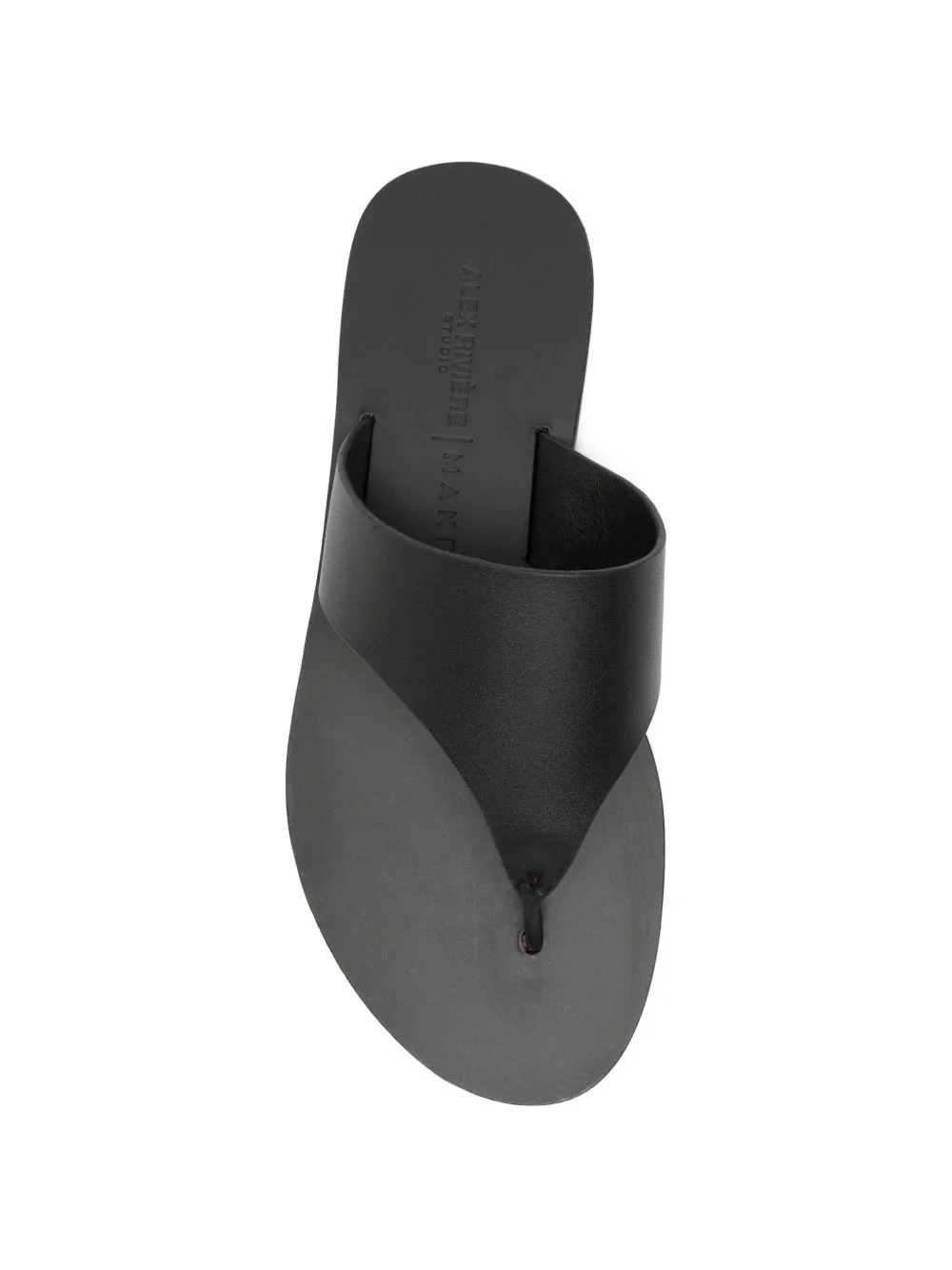 LEAHTER THONG SANDALS - Image 3