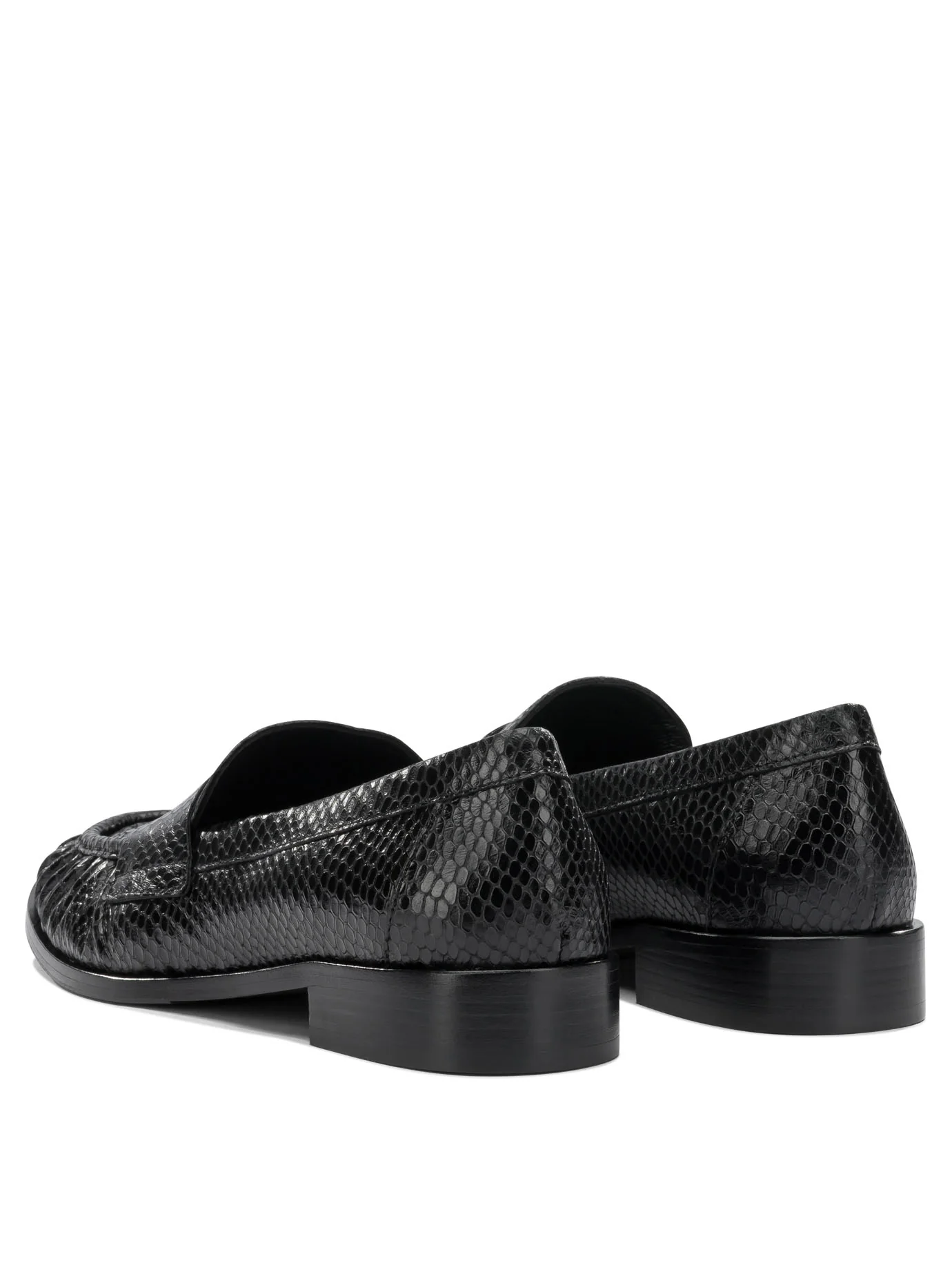 LEATHER BLACK LOAFERS - Image 4