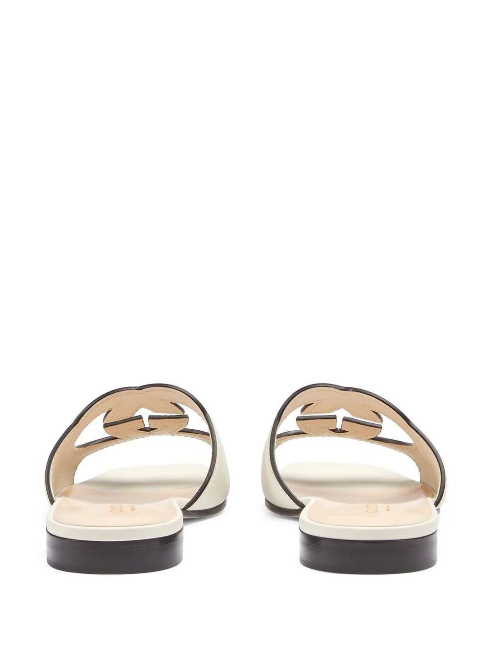 LEATHER FLAT SANDALS - Image 4