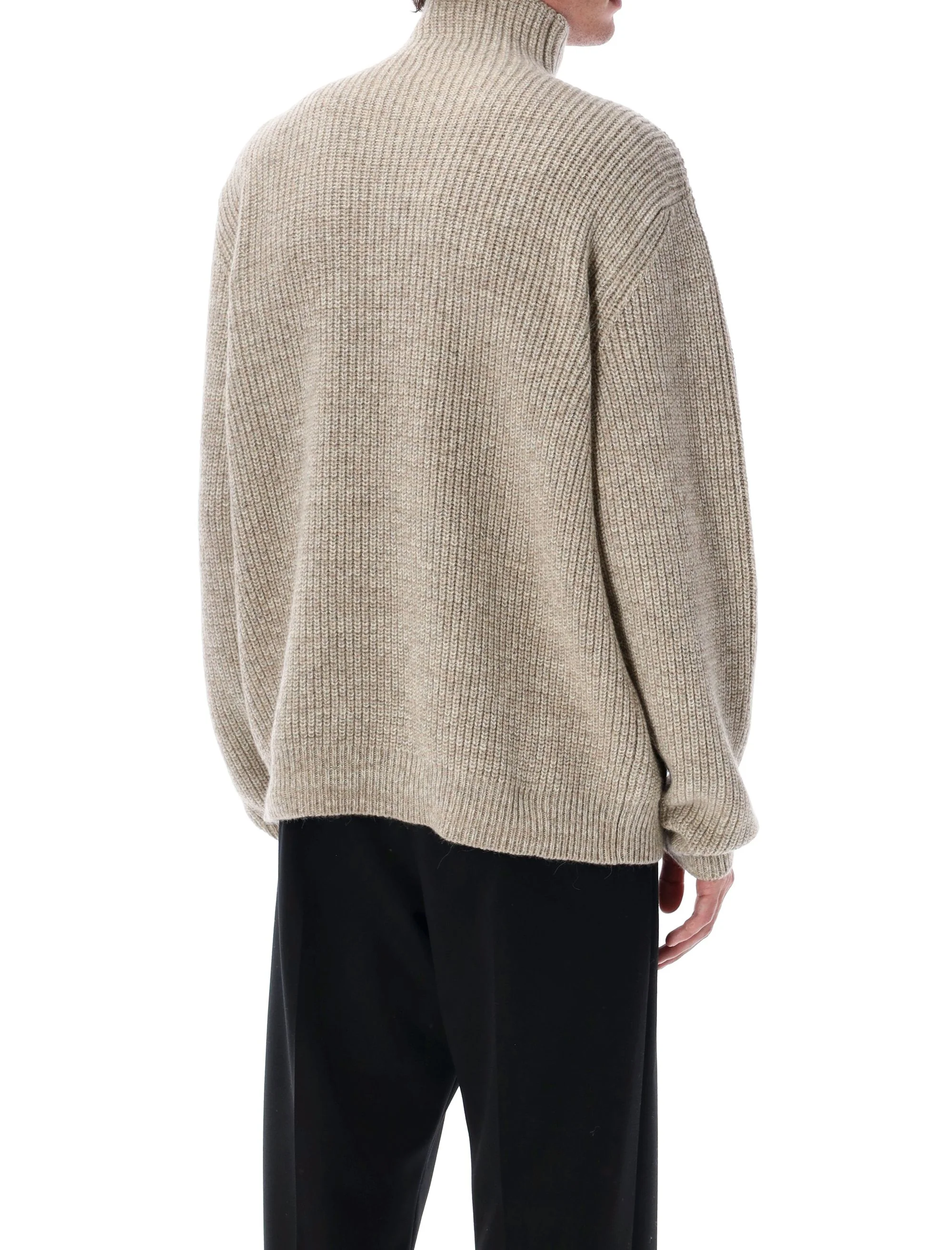 LEMAIRE YAK ALPACA HIGH NECK SWEATER - Image 2