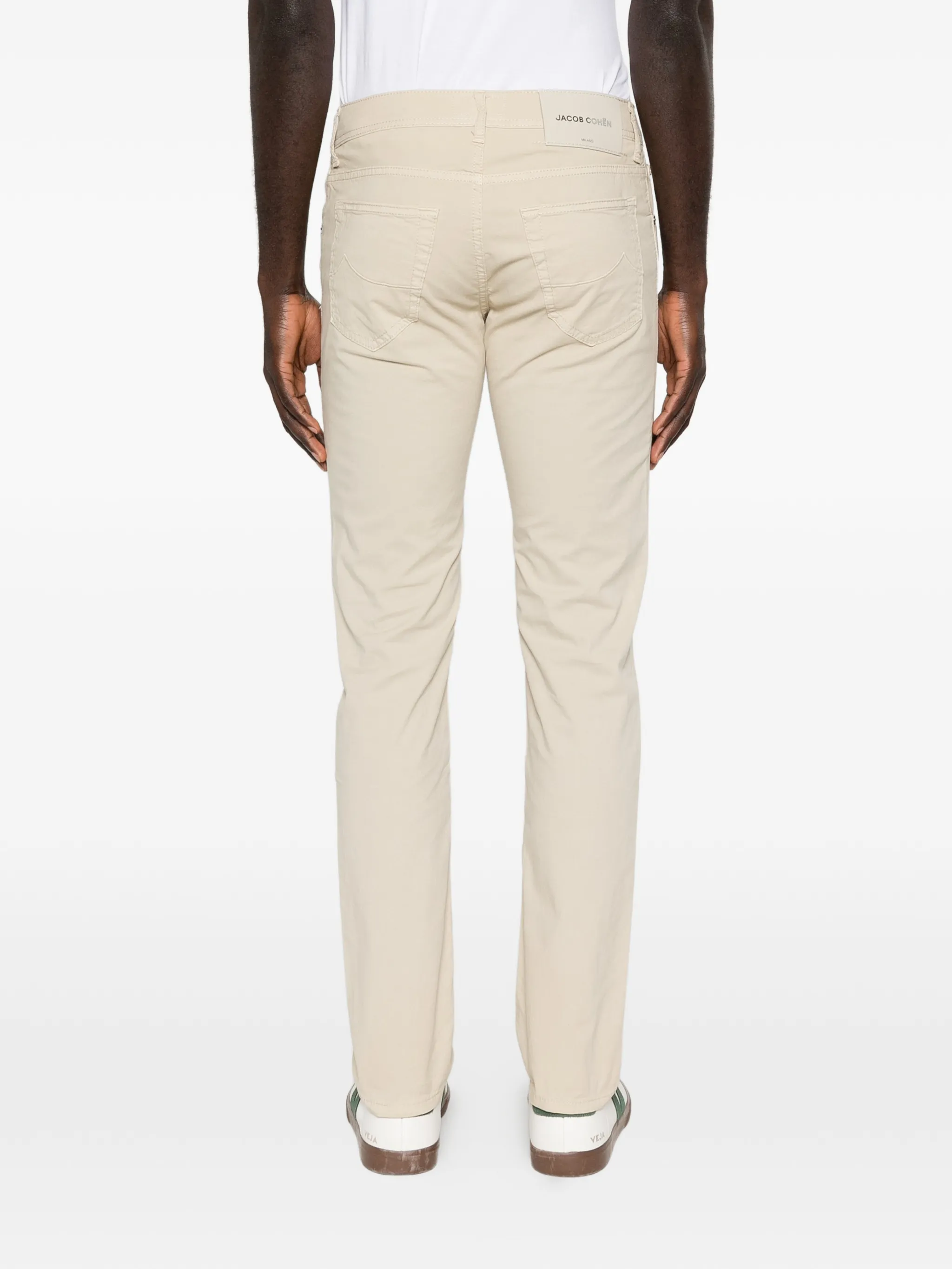 LIGHT BEIGE COTTON SLIM NICK - Image 5