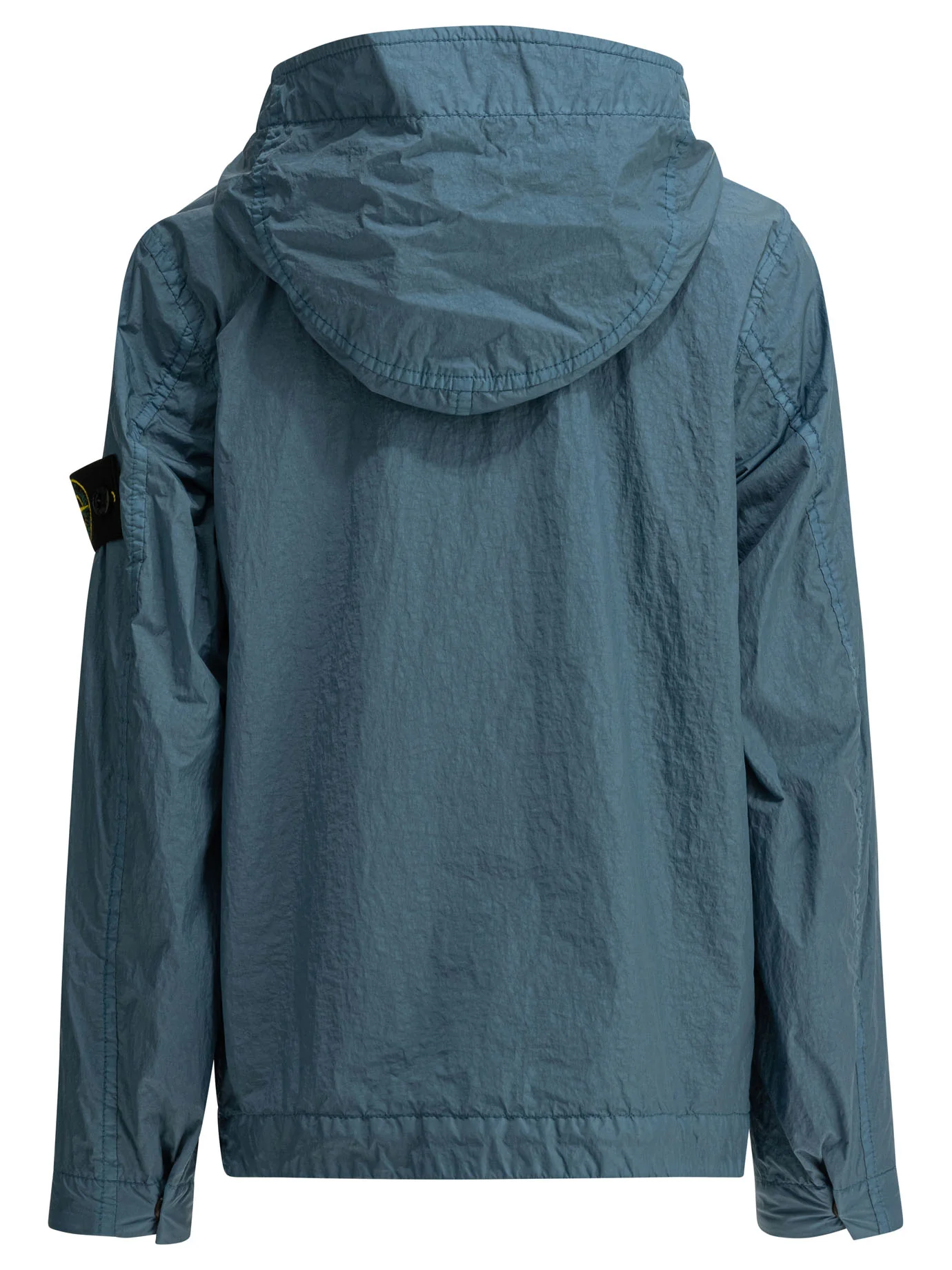 LIGHT BLUE POLYESTER JACKET - Image 4
