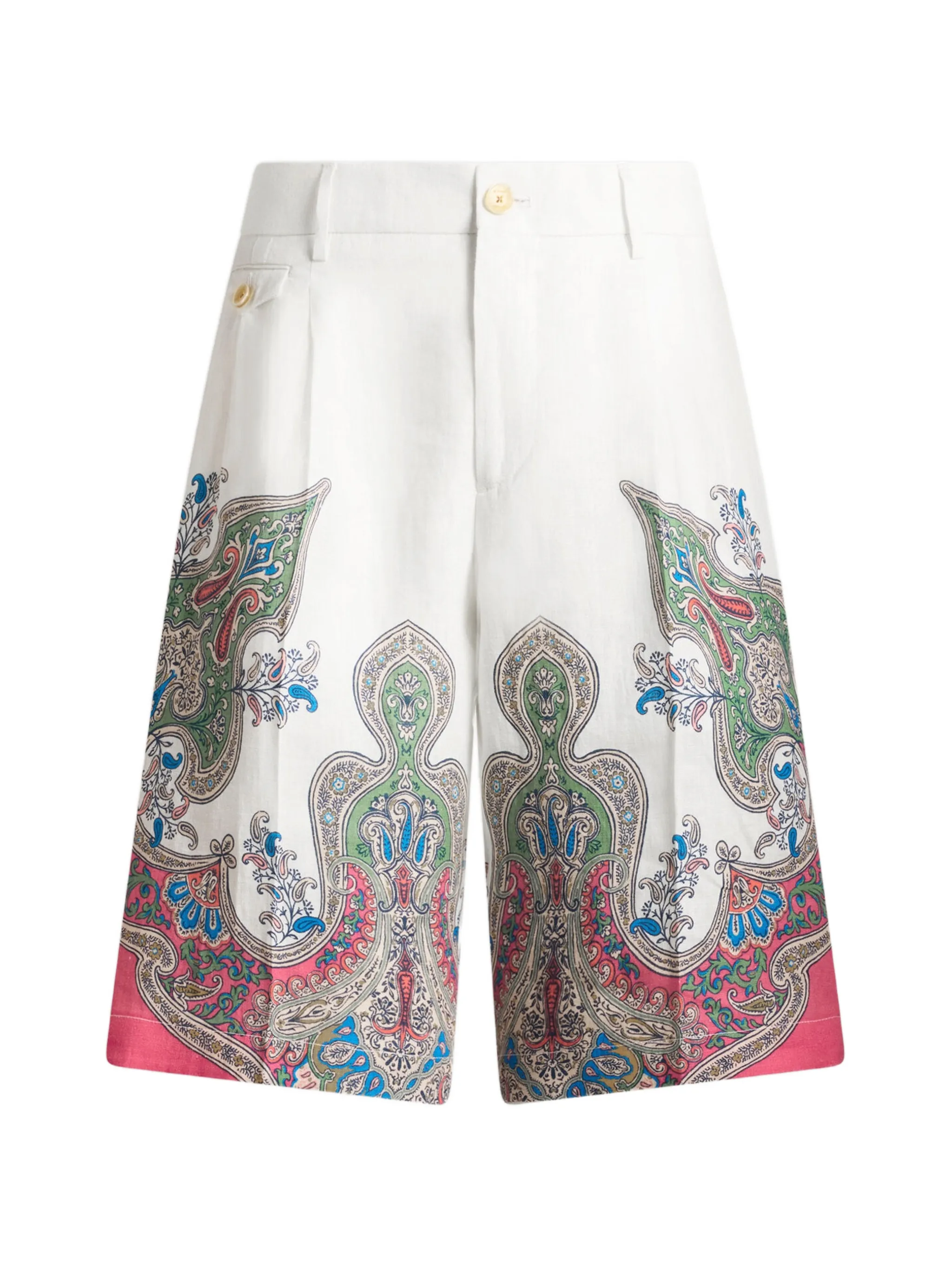 LINEN COTTON SHORTS