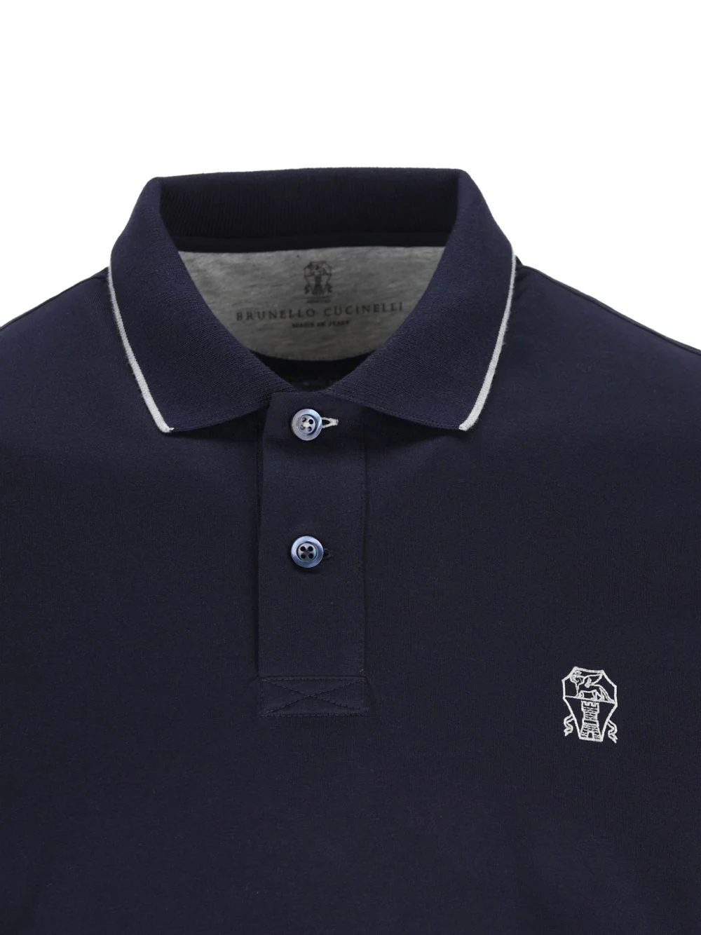 LOGO COTTON POLO SHIRT - Image 3