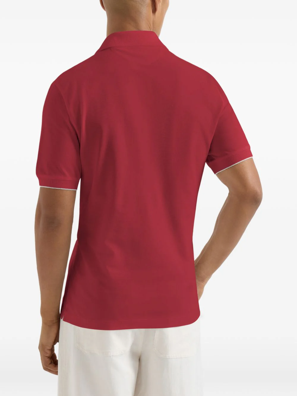 LOGO COTTON POLO SHIRT - Image 4