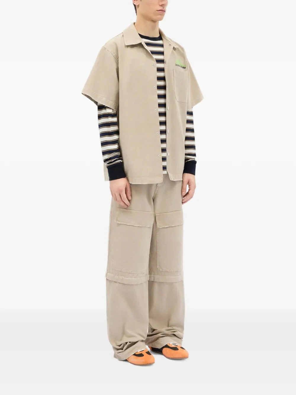 LONG-SLEEVED STRIPED T-SHIRT - Image 4