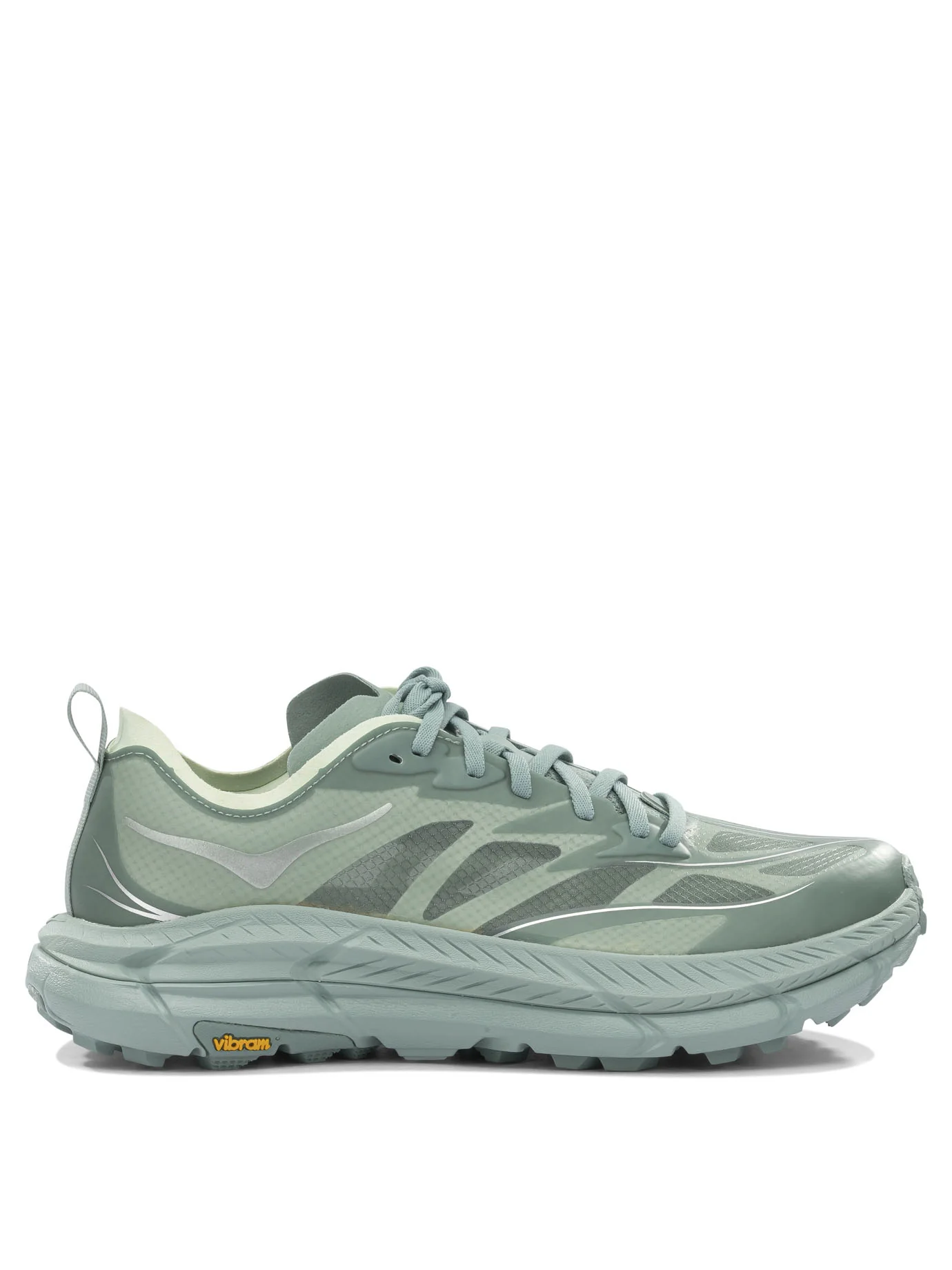 MAFATE SPEED 4 LITE LOW-TOP GREEN NYLON SNEAKERS