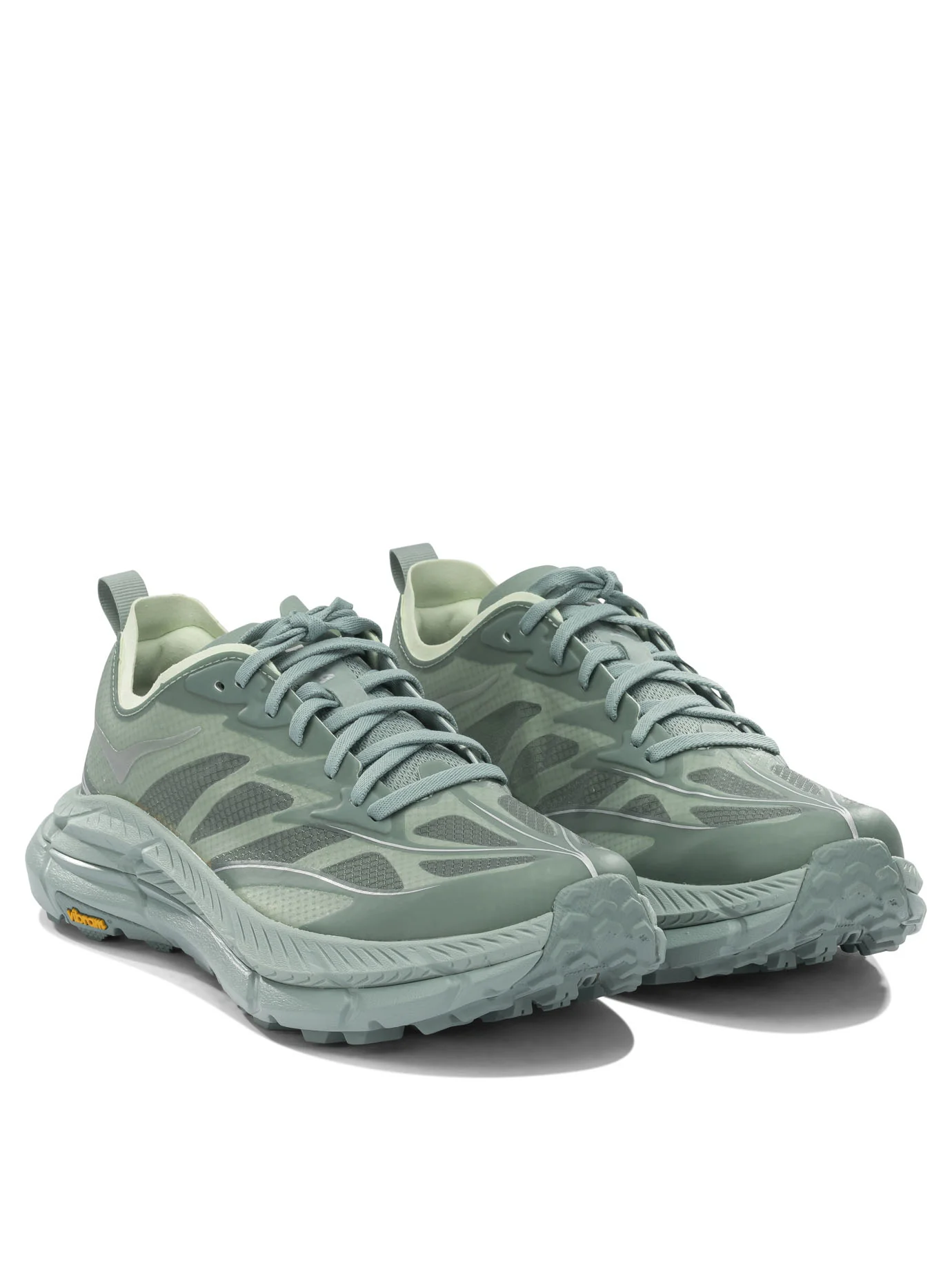 MAFATE SPEED 4 LITE LOW-TOP GREEN NYLON SNEAKERS - Image 2