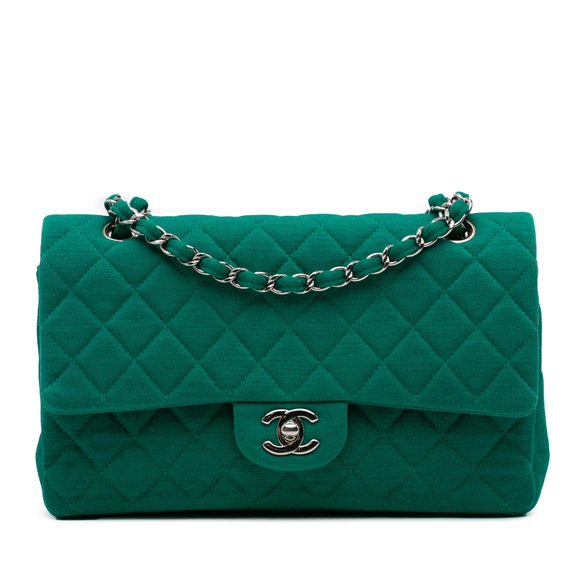 Medium Classic Jersey Double Flap