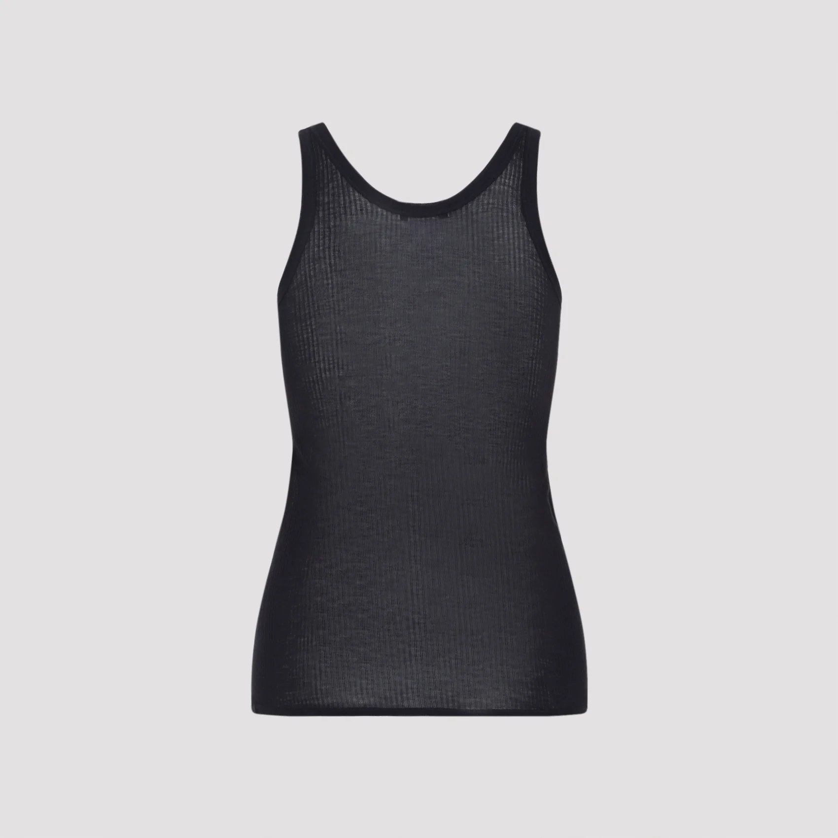 MIDNIGHT BLUE SEAMLESS TANK TOP - Image 3