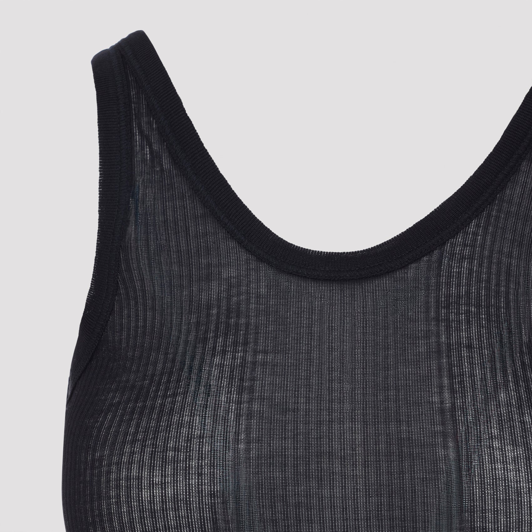MIDNIGHT BLUE SEAMLESS TANK TOP - Image 4