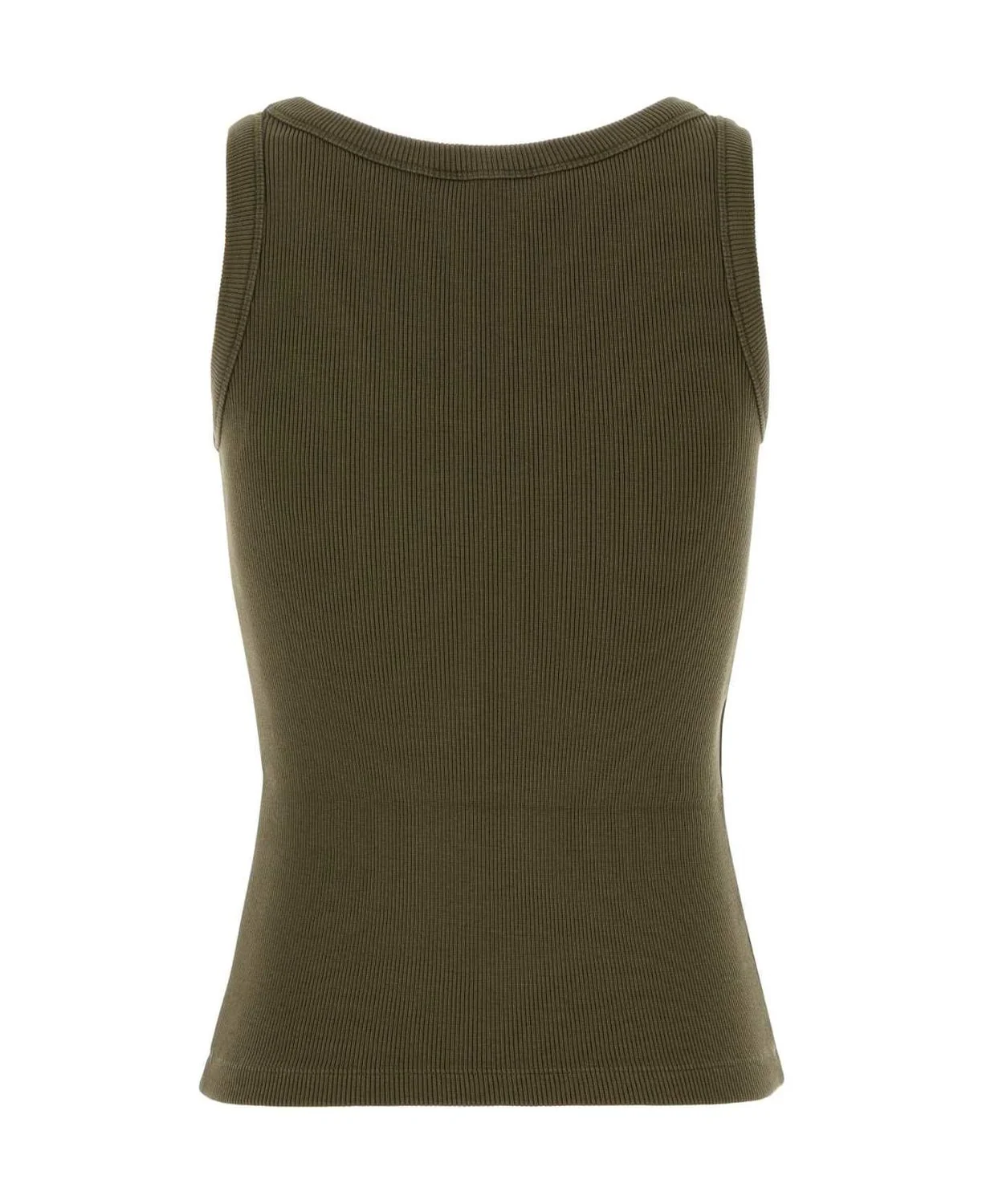 MILITARY GREEN COTTON TOP - Image 2