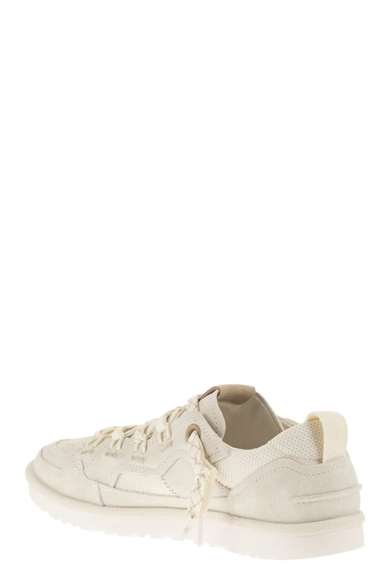 MINIMEL - SUEDE AND FABRIC TRAINERS - Image 3