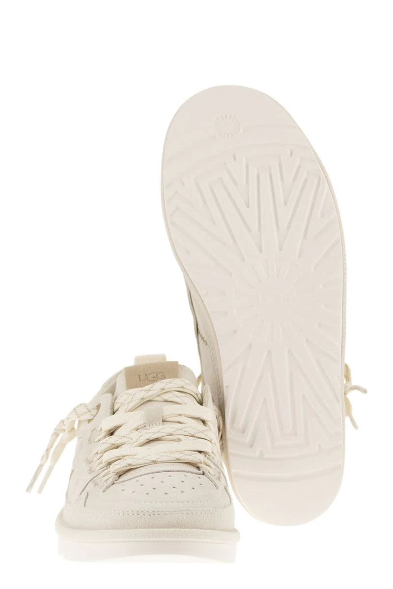 MINIMEL - SUEDE AND FABRIC TRAINERS - Image 5