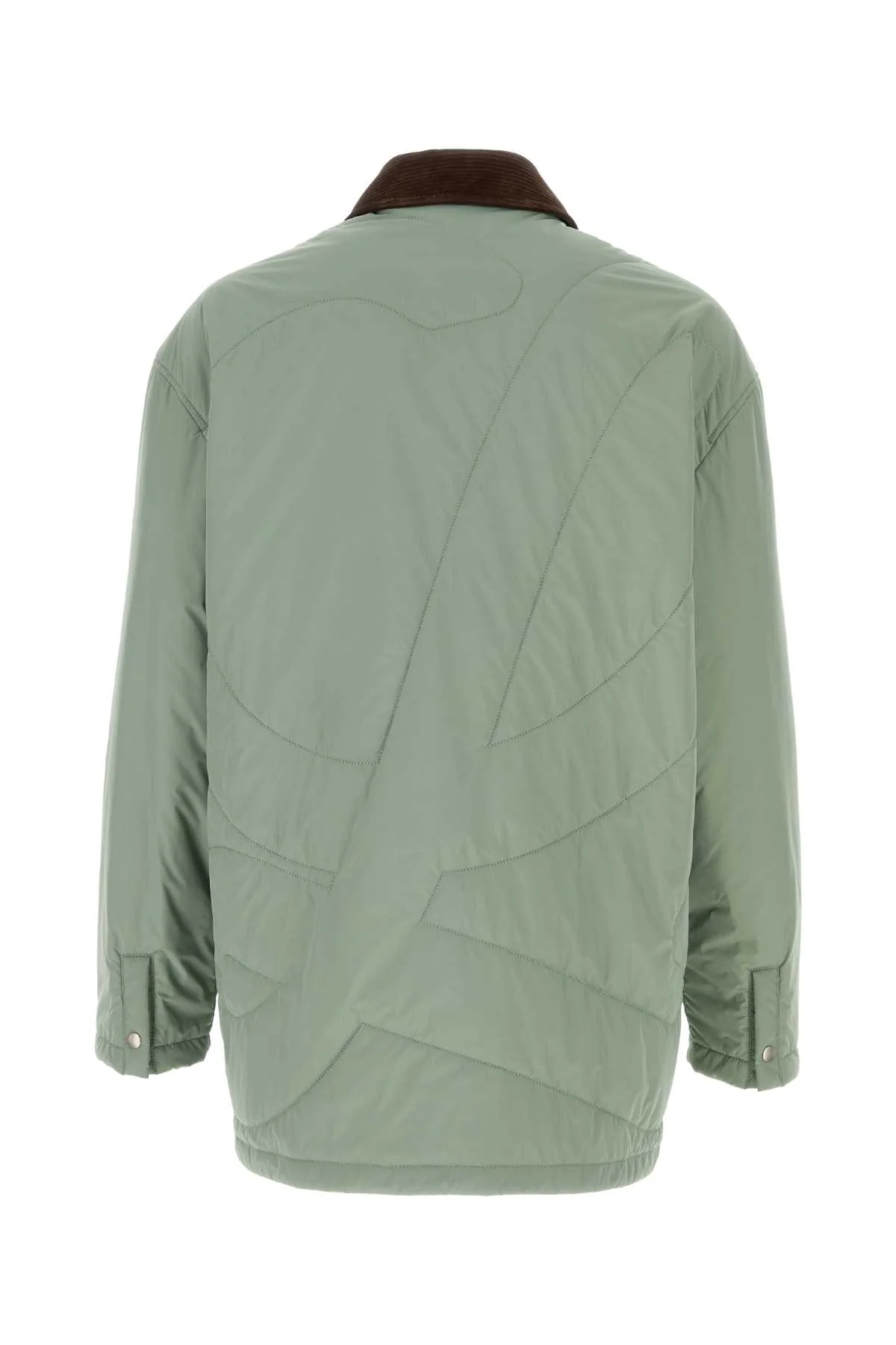 MINT GREEN POLYESTER PADDED JACKET - Image 2