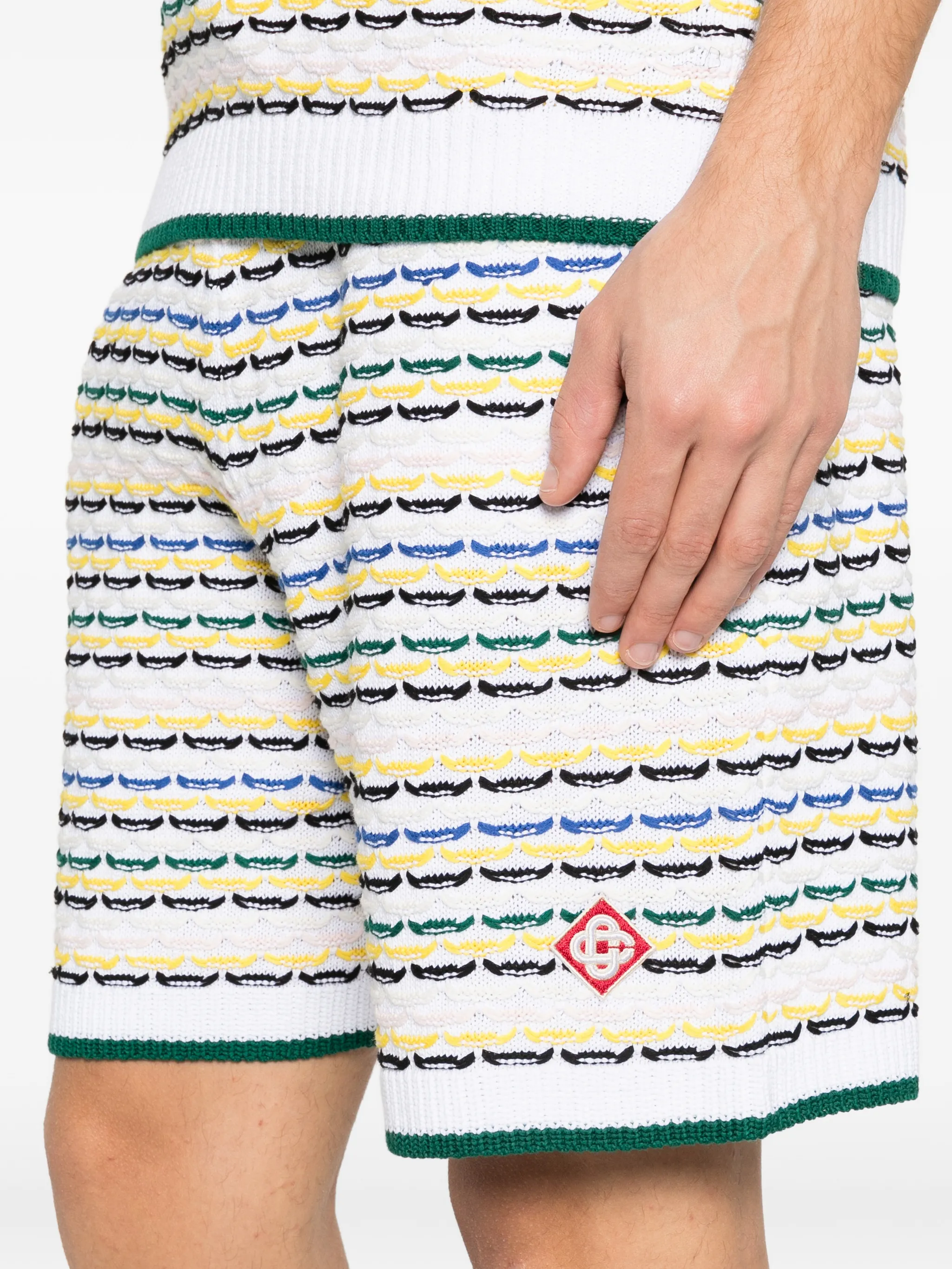 MULTI COTTON VISCOSE TUCK STITCH - Image 2
