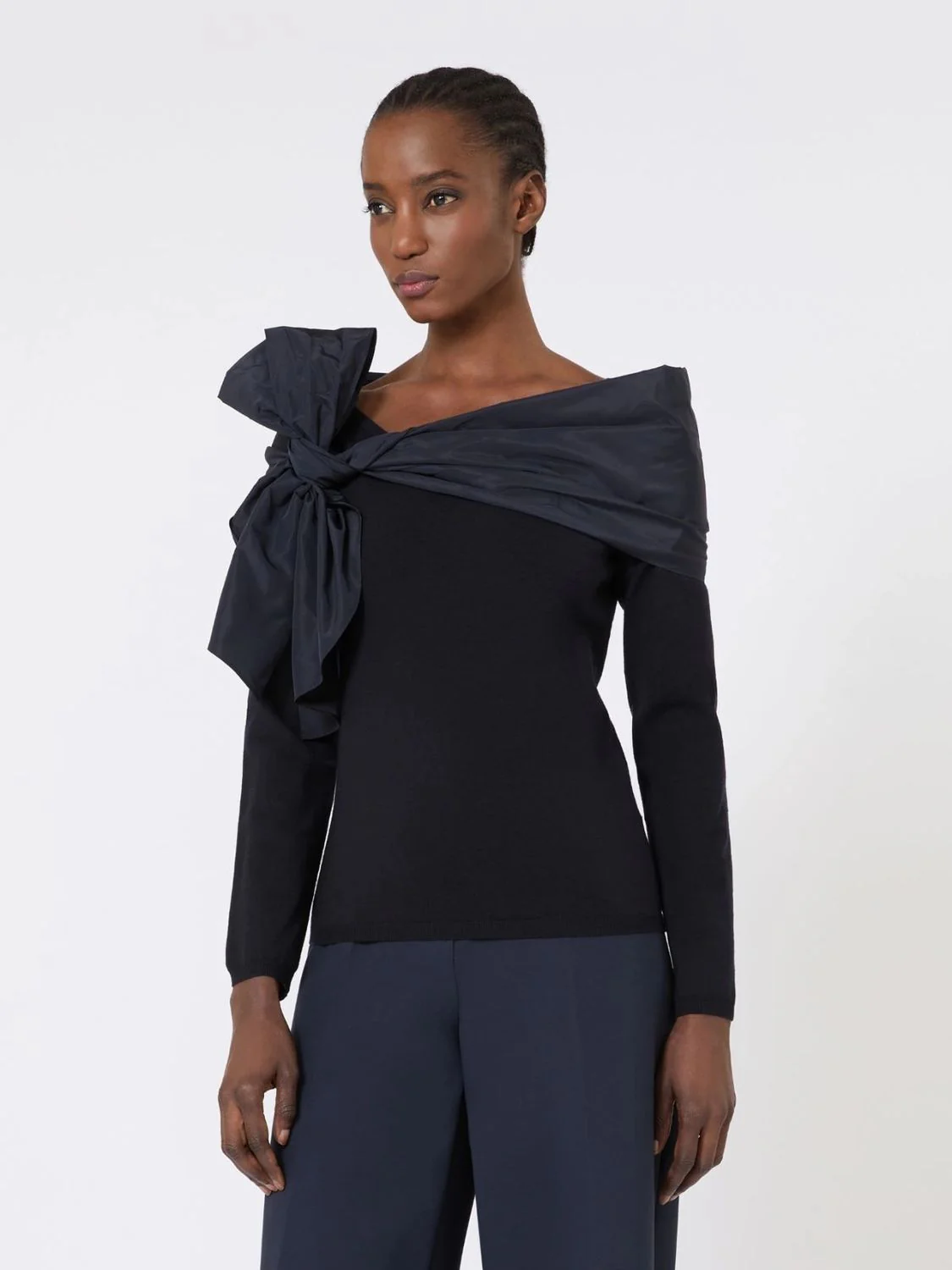 MXMPORTICI SWEATER NAVY - Image 3