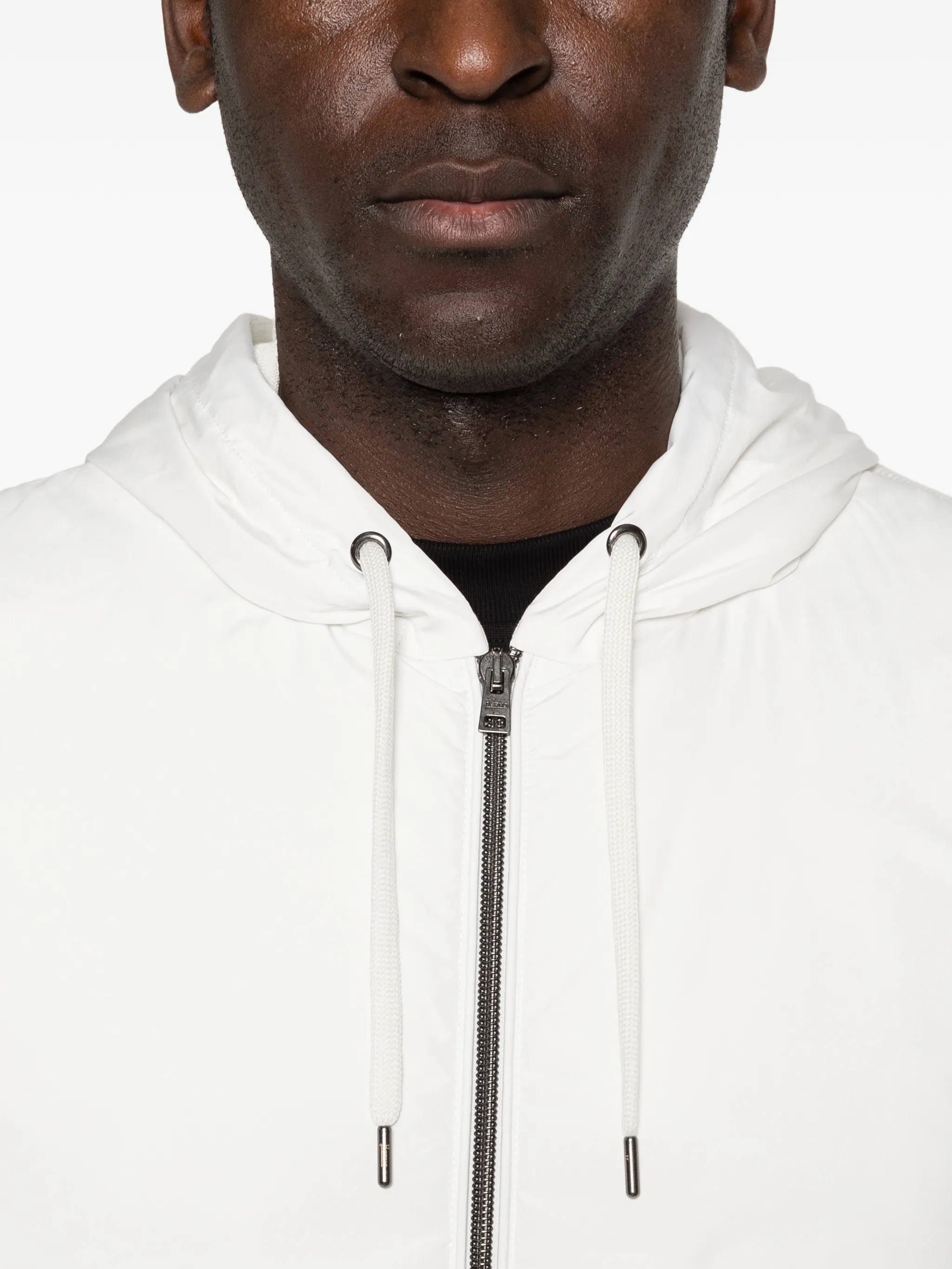 NATURAL COTTON POLYESTER SWEATSHIRT JACKET - Image 5