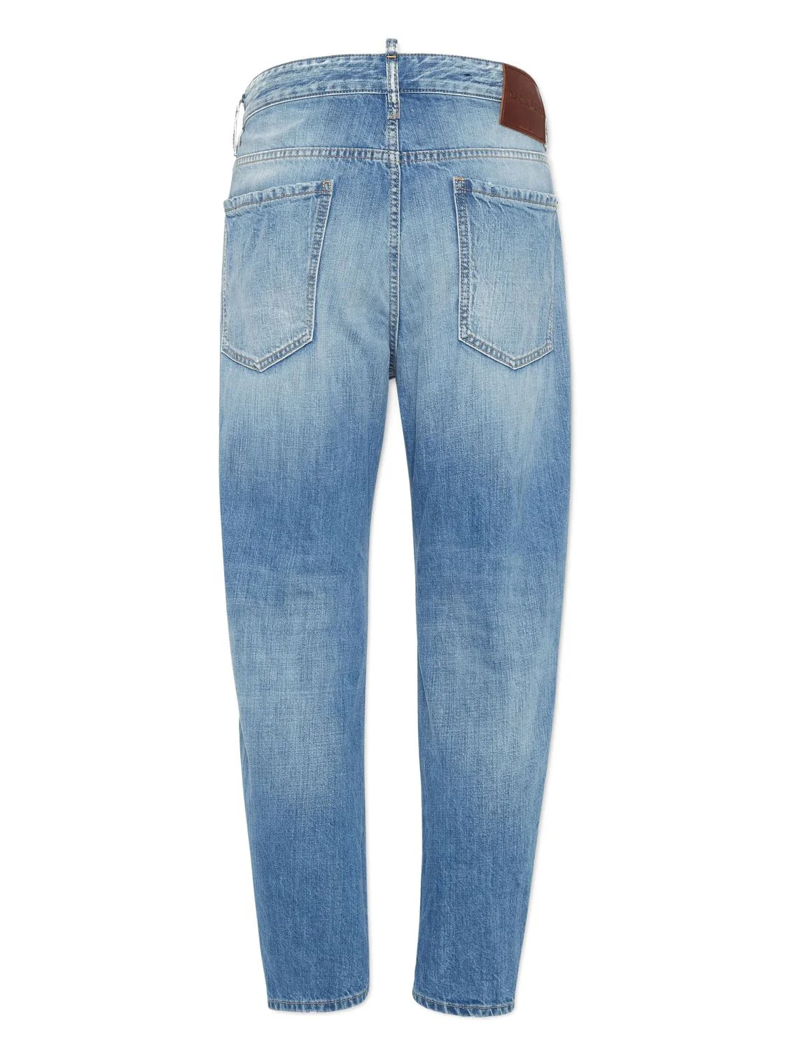 NAVY BLUE COTTON PANTS - Image 2