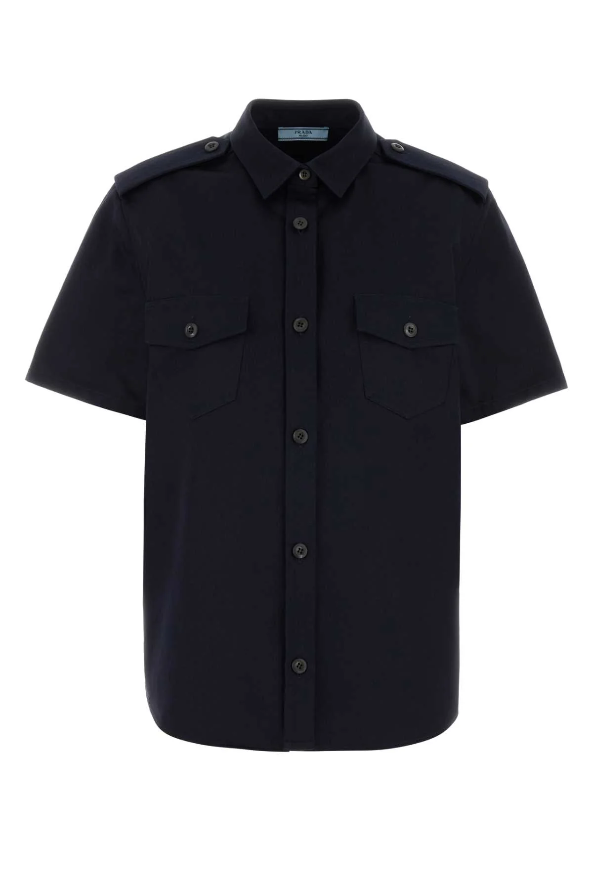 NAVY BLUE COTTON SHIRT