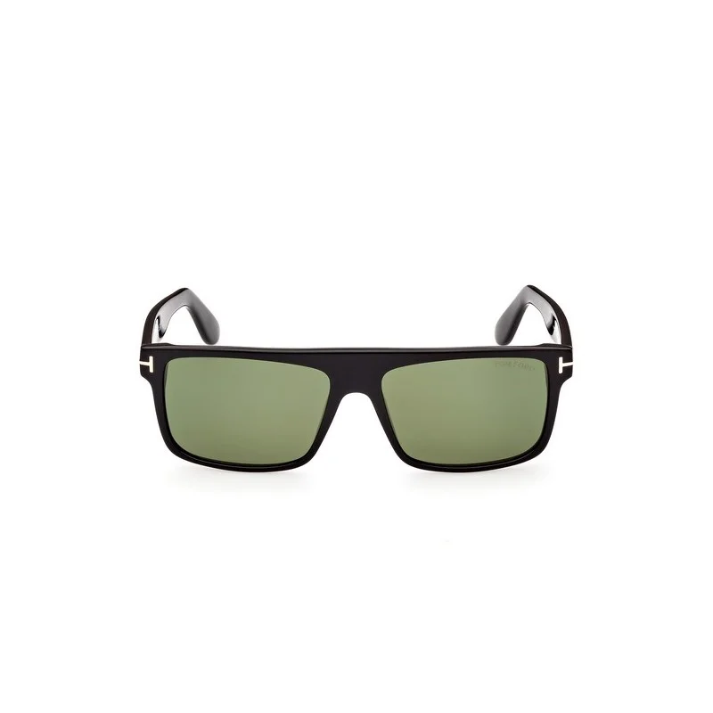 NERO LUCIDO / VERDE ACETATE SUNGLASSES - Image 3