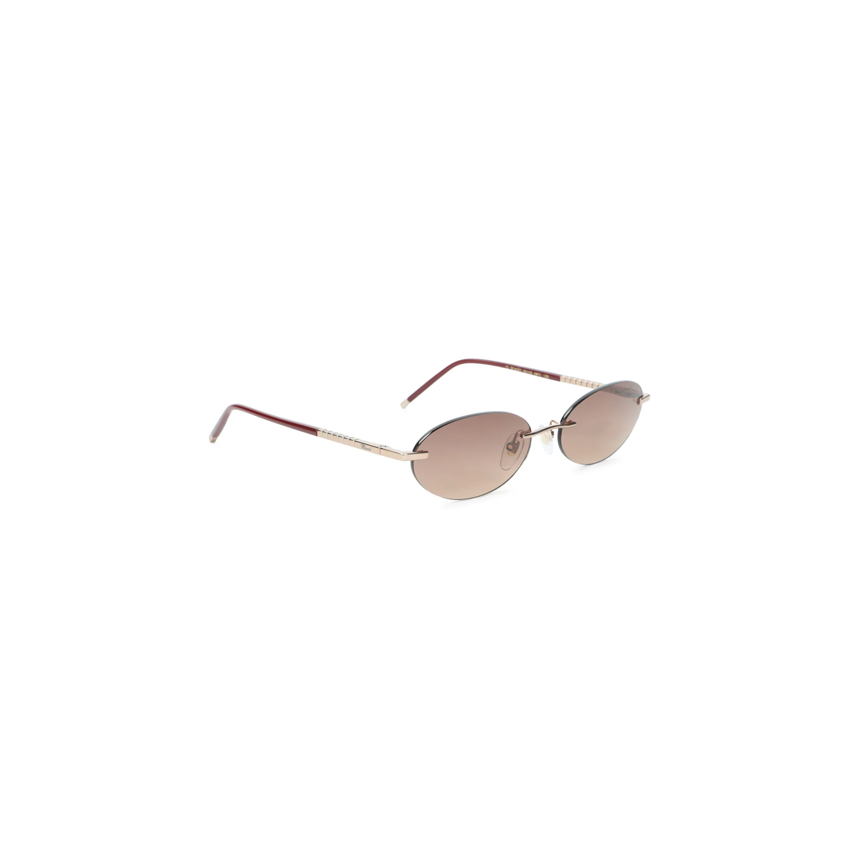 NUDE BEIGE METALLIC SUNGLASSES