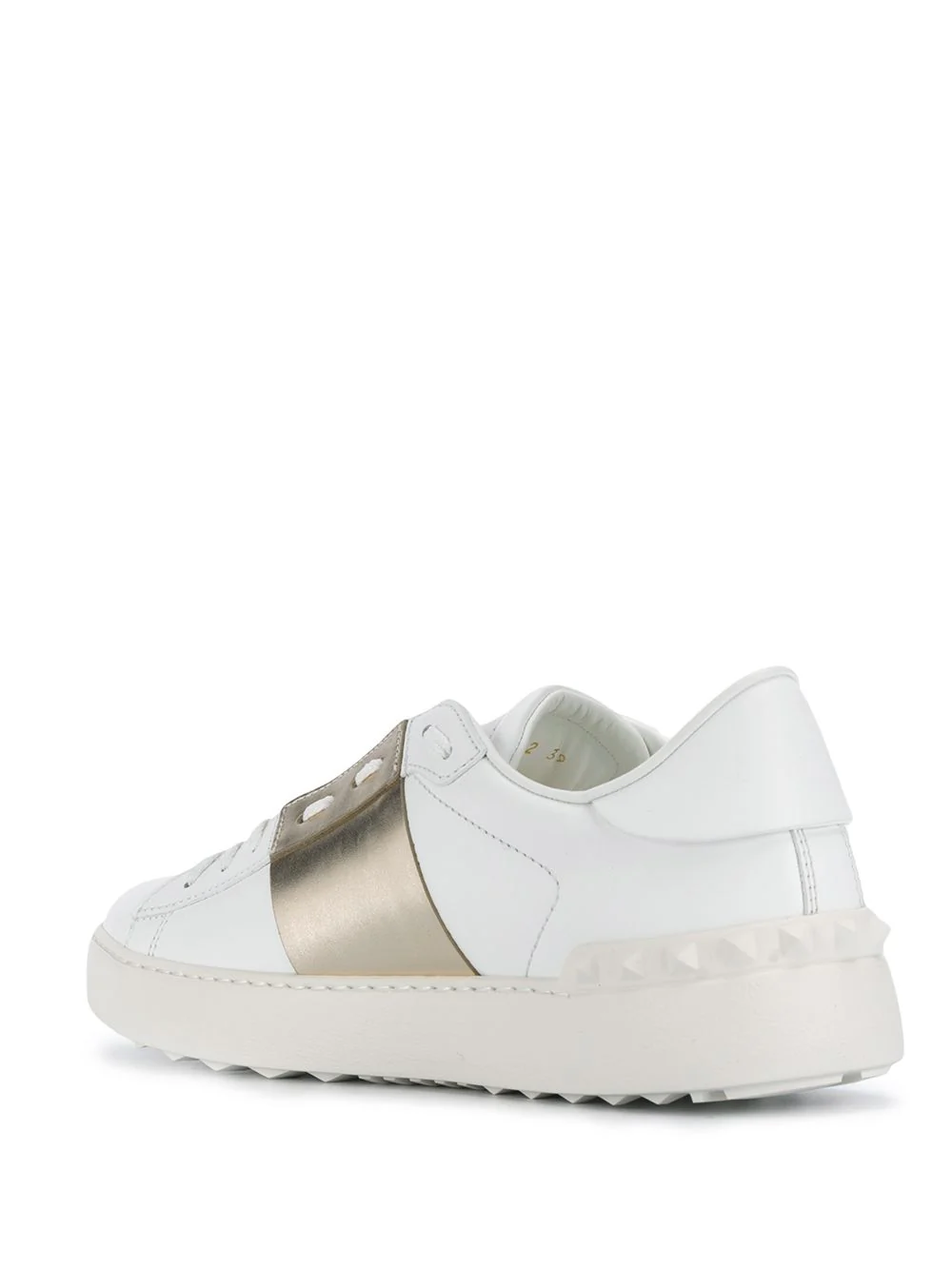 OPEN LEATHER SNEAKERS - Image 3