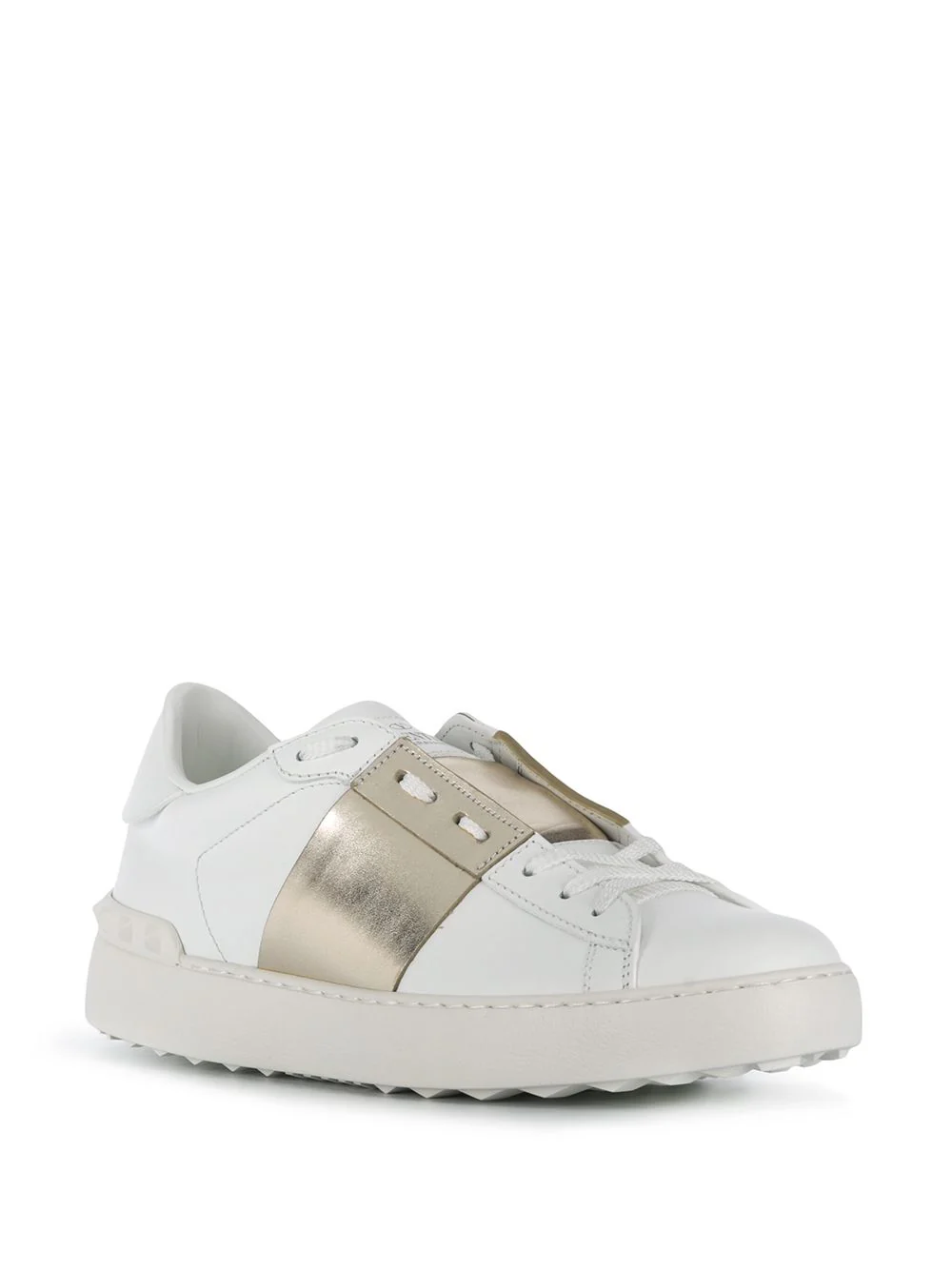 OPEN LEATHER SNEAKERS - Image 4