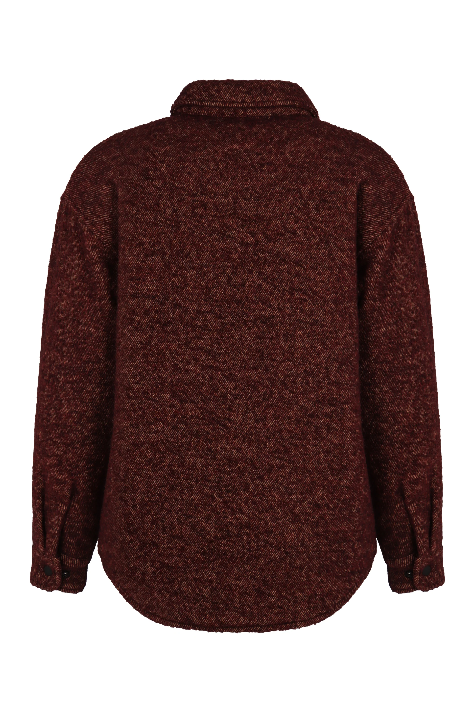 OVERSHIRT IN MIXED WOOL BOUCLÉ - Image 2