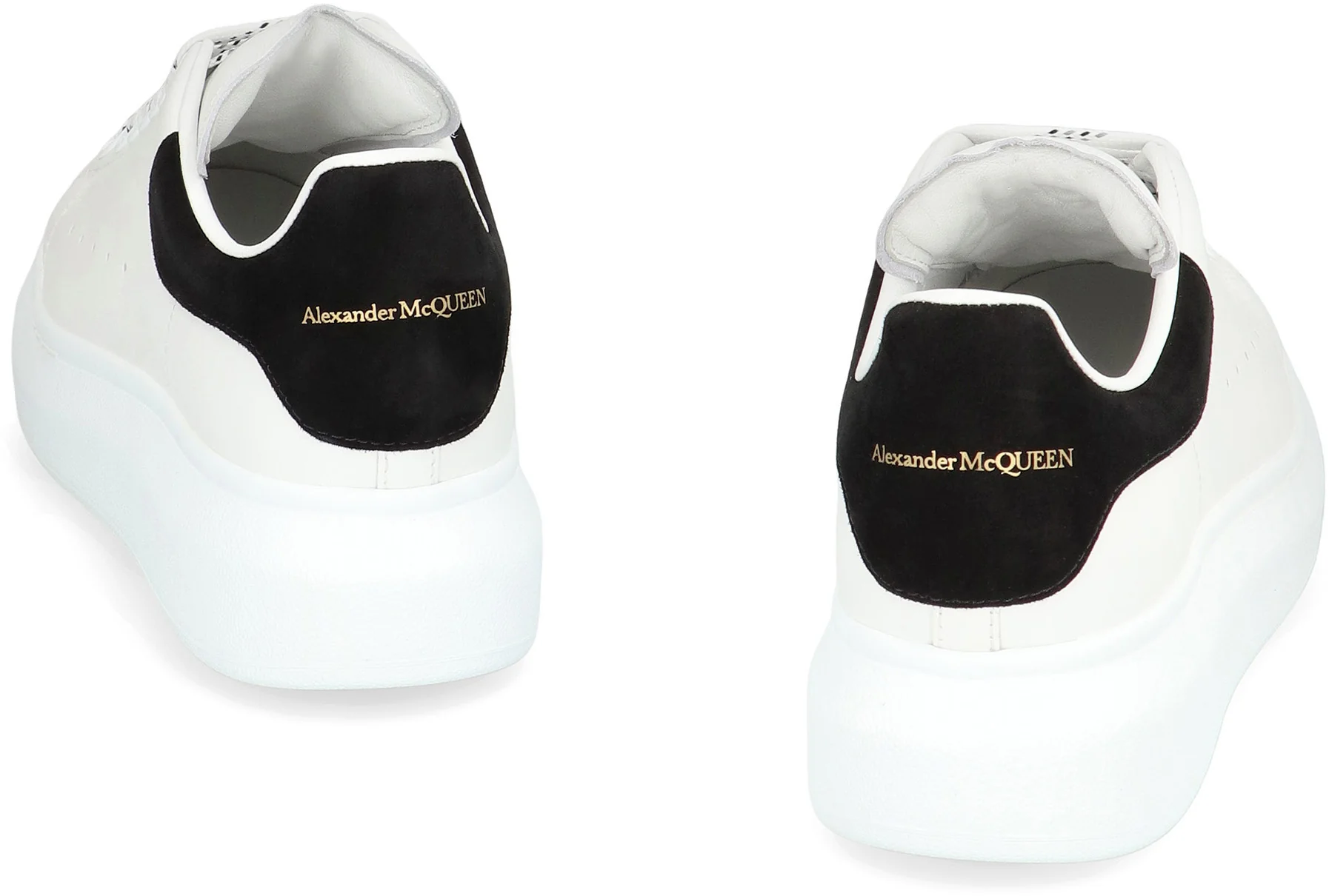 OVERSIZED SNEAKERS IN WHITE/BLACK - Image 4