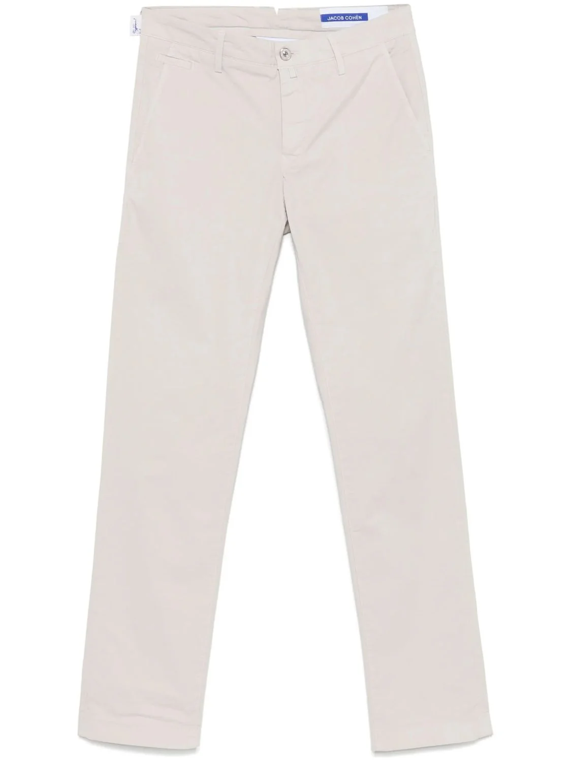 PEARL GREY COTTON PANTS
