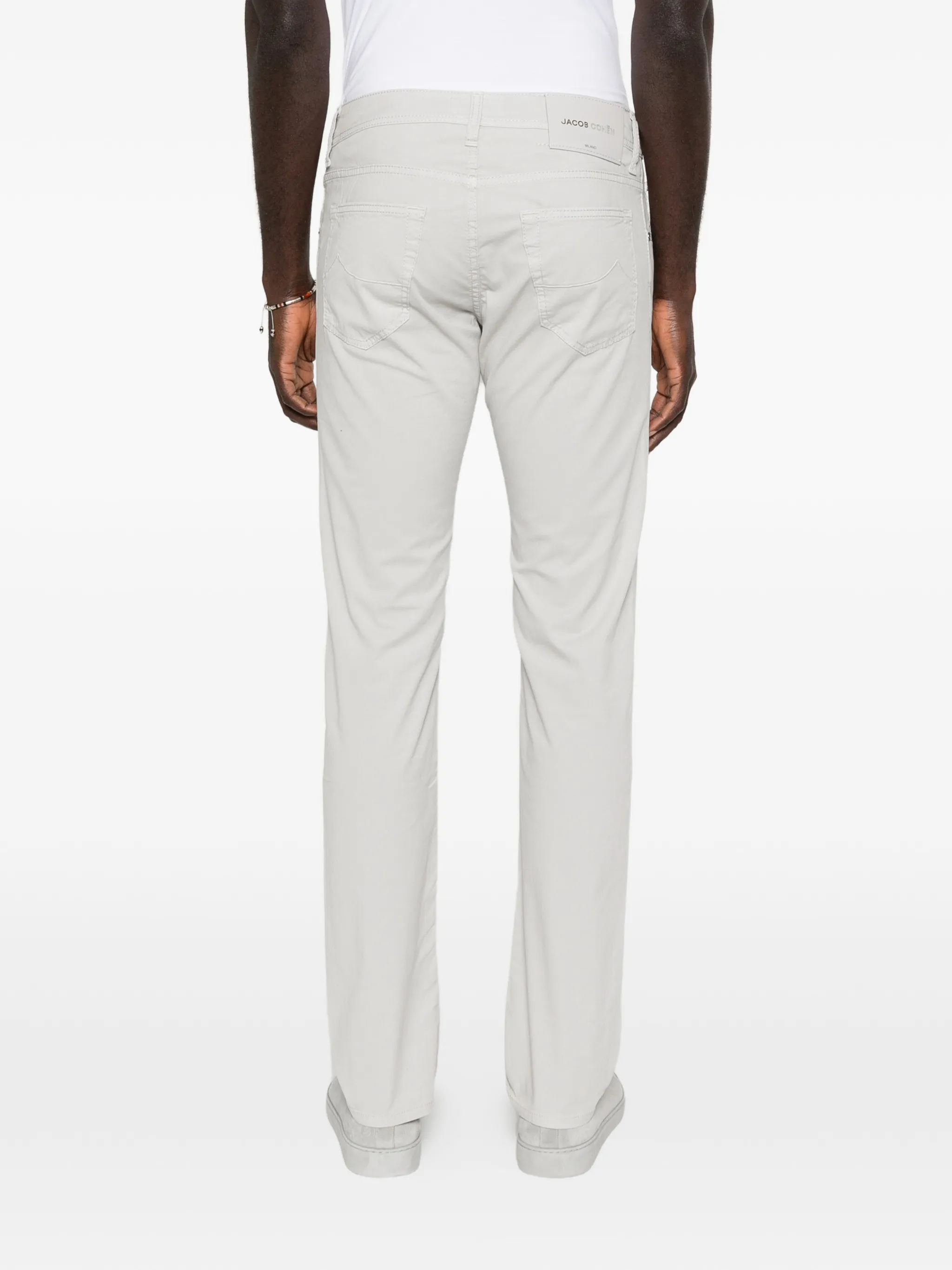 PEARL GREY COTTON SLIM NICK - Image 3